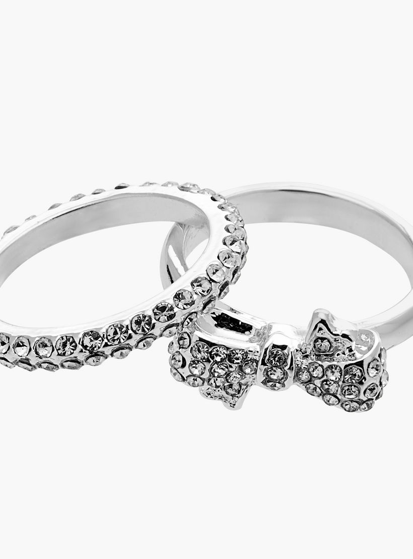Set of 7 - Assorted Metallic Rings-women-watchesandjewellery-jewellery-rings-image-4