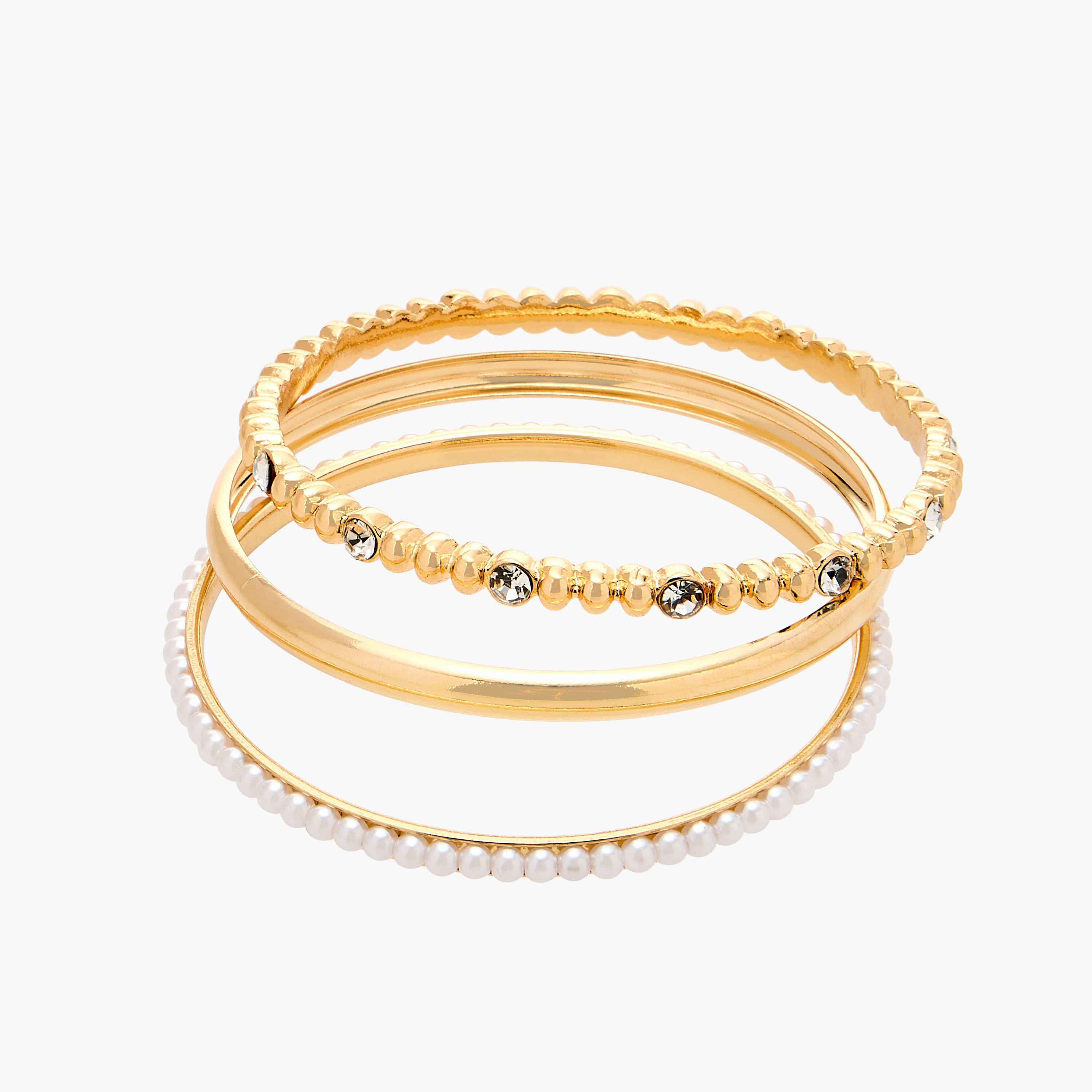 أساور ميتاليك متنوعة - طقم من 8 قطع-women-watchesandjewellery-jewellery-banglesandbracelets-image-20