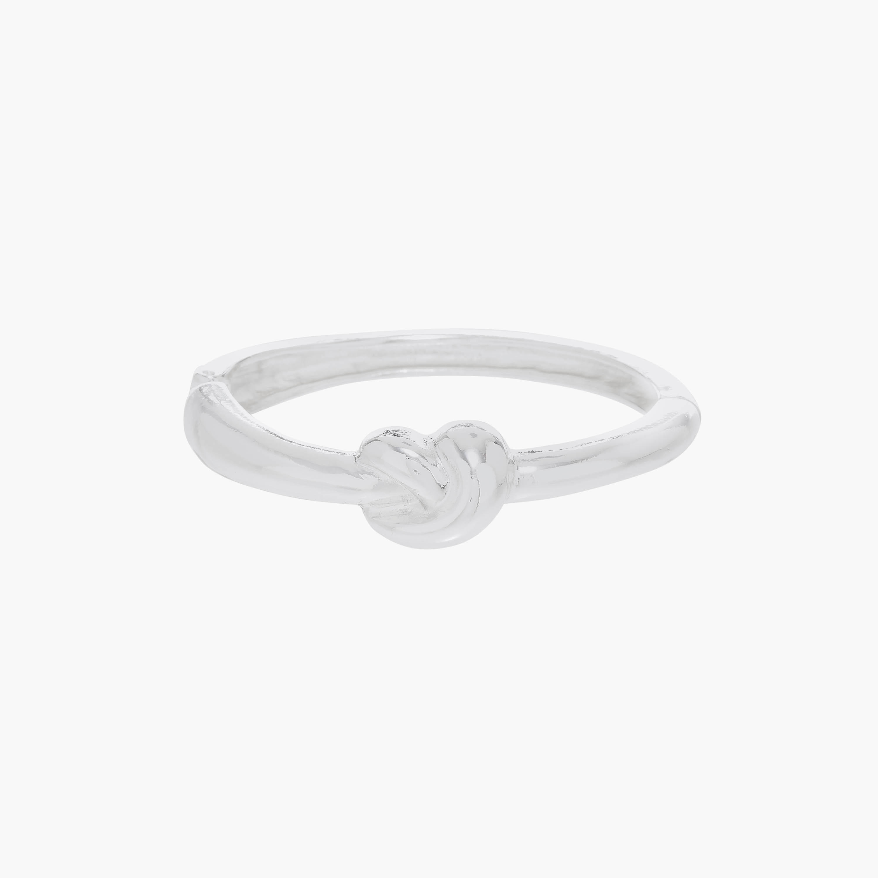 Knot Accent Metallic Bracelet-women-watchesandjewellery-jewellery-banglesandbracelets-image-1