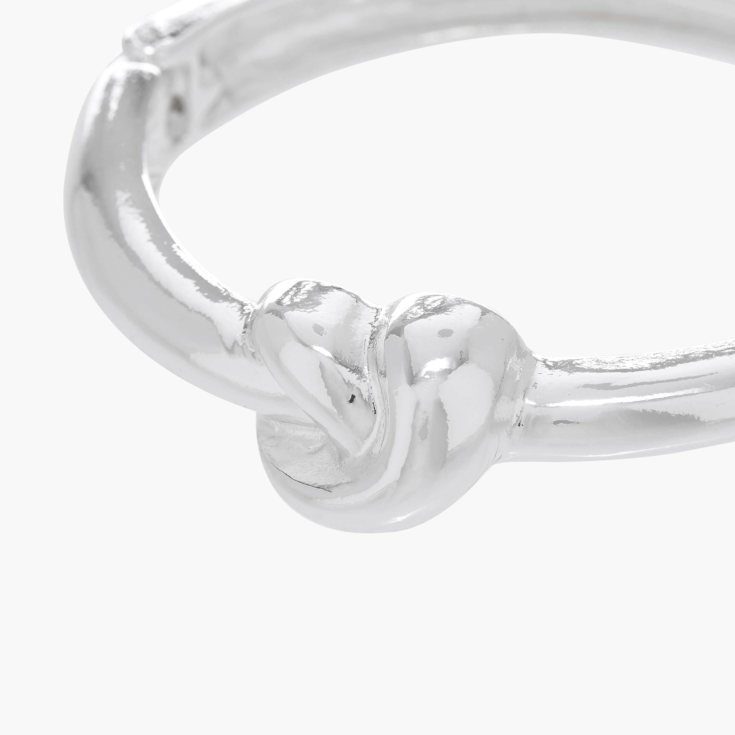 Knot Accent Metallic Bracelet-women-watchesandjewellery-jewellery-banglesandbracelets-image-4