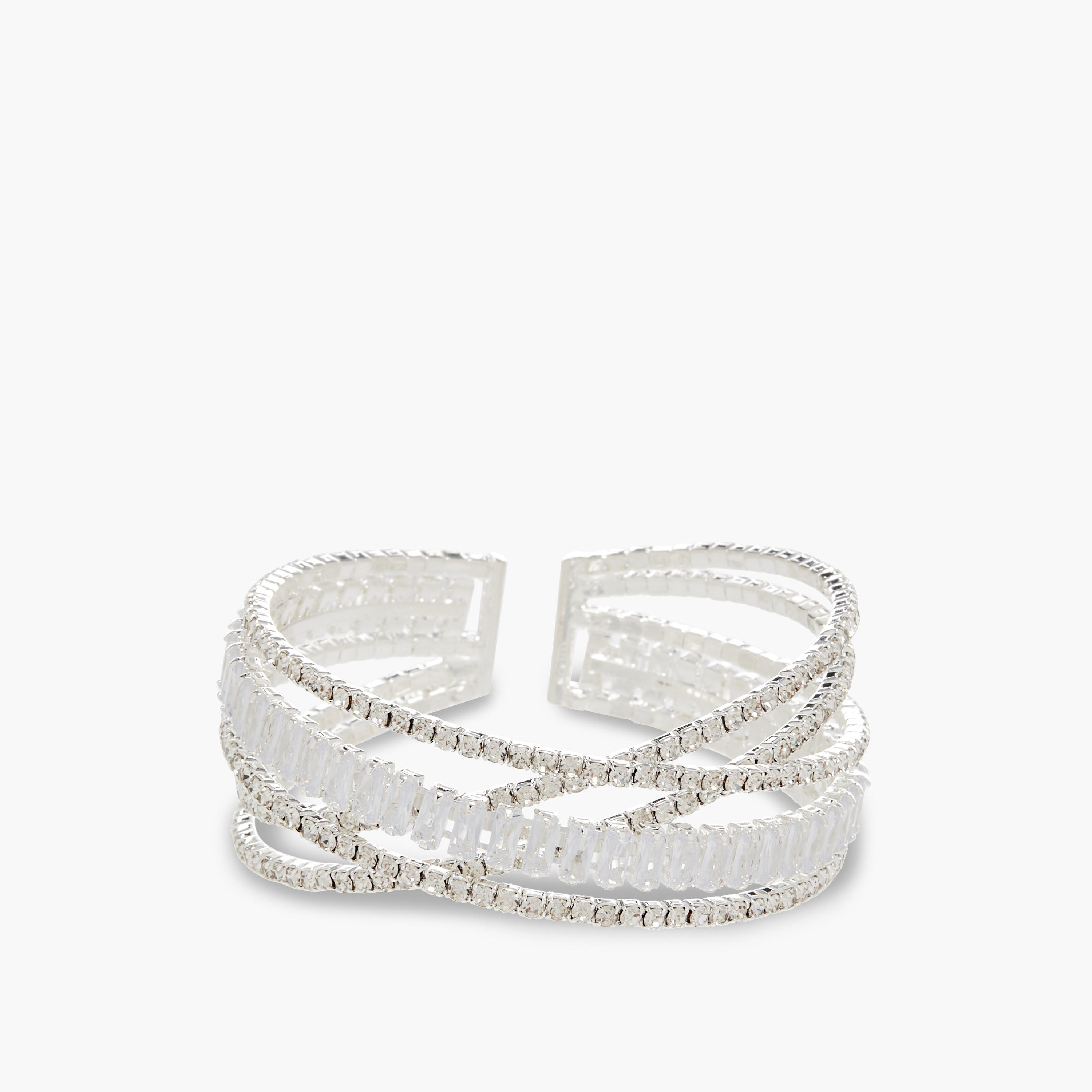 Embellished Cuff Bracelet-women-watchesandjewellery-jewellery-banglesandbracelets-image-1