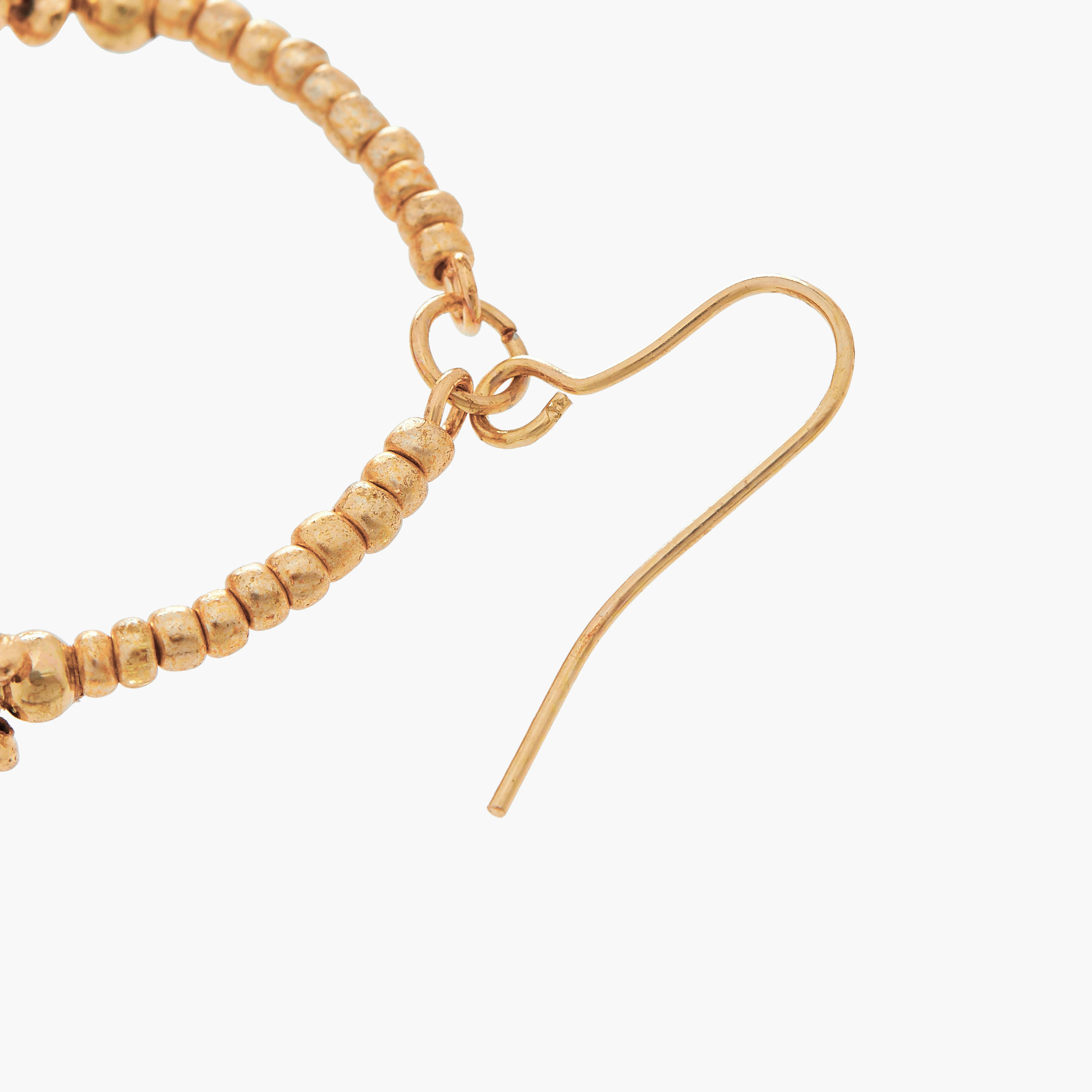 Bead Embellished Drop Earrings with Pushback Closure-women-watchesandjewellery-jewellery-earrings-image-5