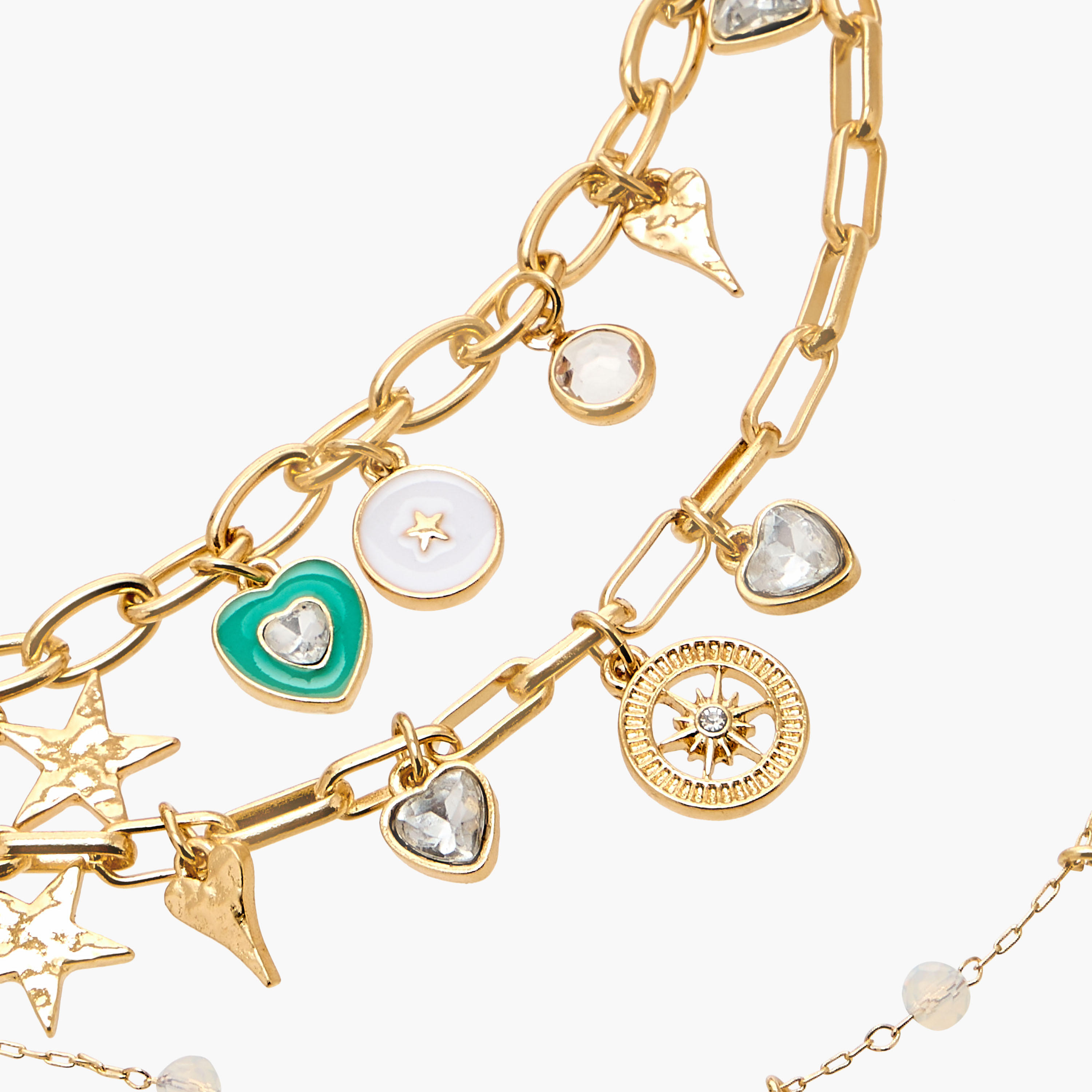 عقد بطبقات مع تفاصيل دلايات وإغلاق بمشبك-women-watchesandjewellery-jewellery-necklacesandpendants-image-5