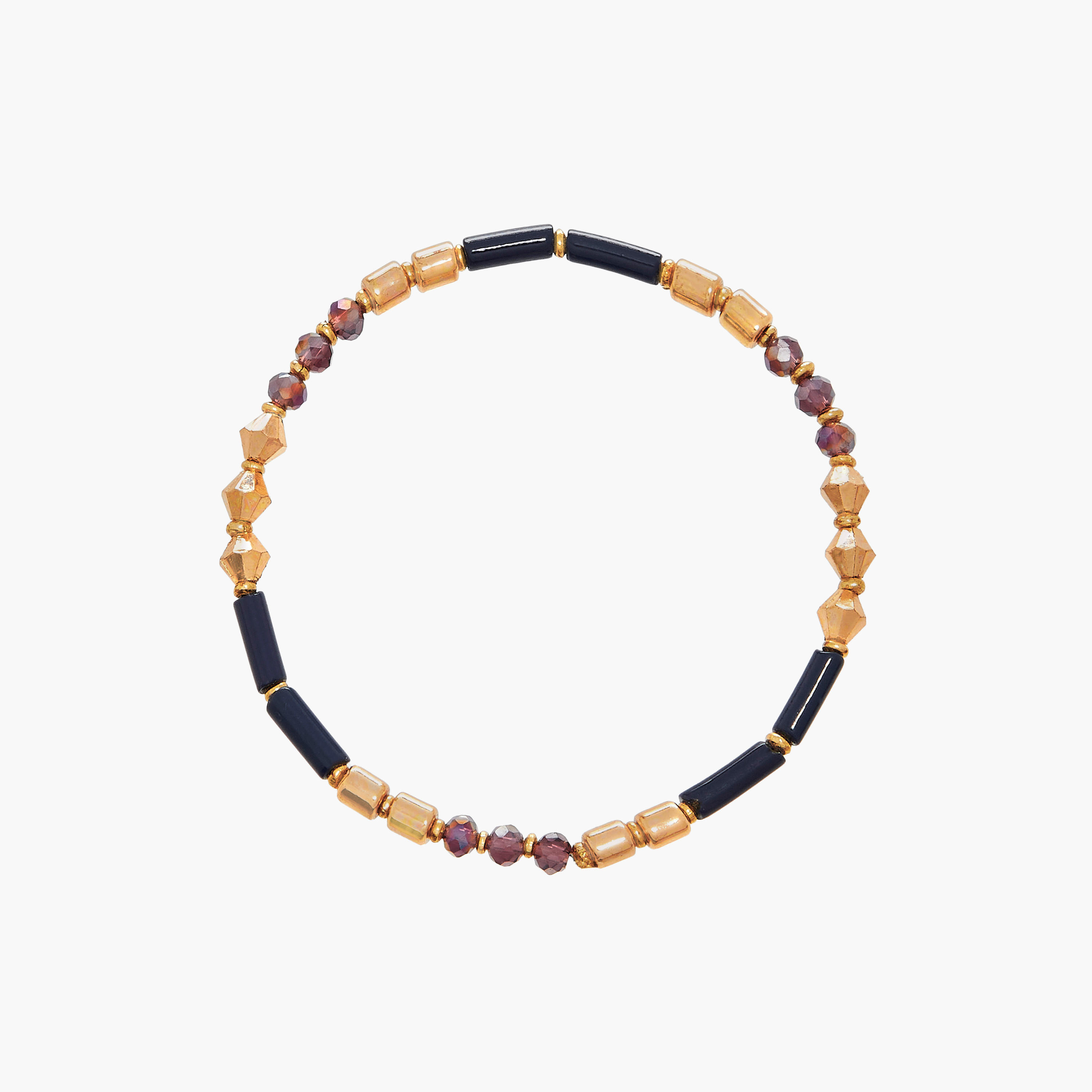 أساور خرز مطاطية - طقم من 9 قطع-women-watchesandjewellery-jewellery-banglesandbracelets-image-12