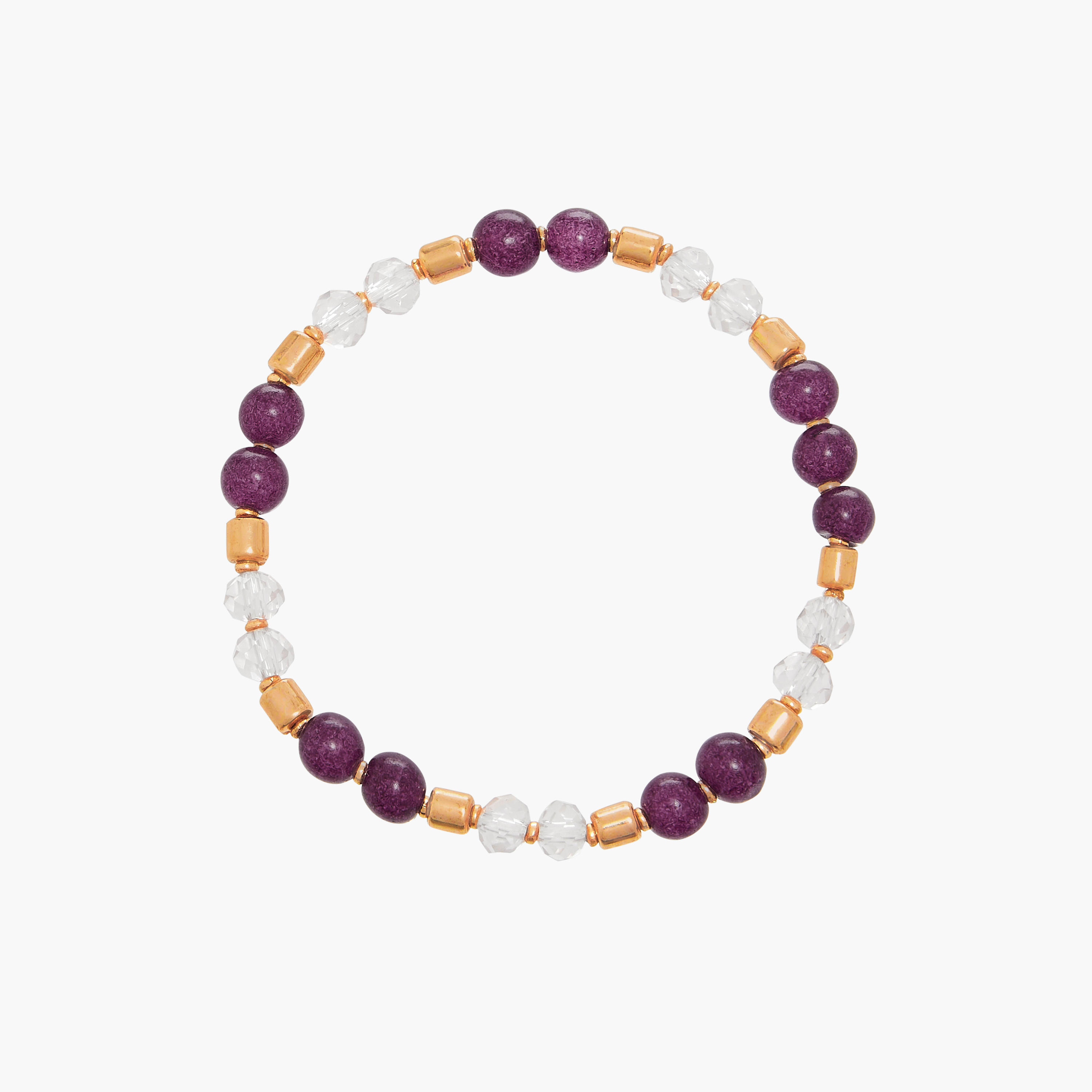 أساور خرز مطاطية - طقم من 9 قطع-women-watchesandjewellery-jewellery-banglesandbracelets-image-14