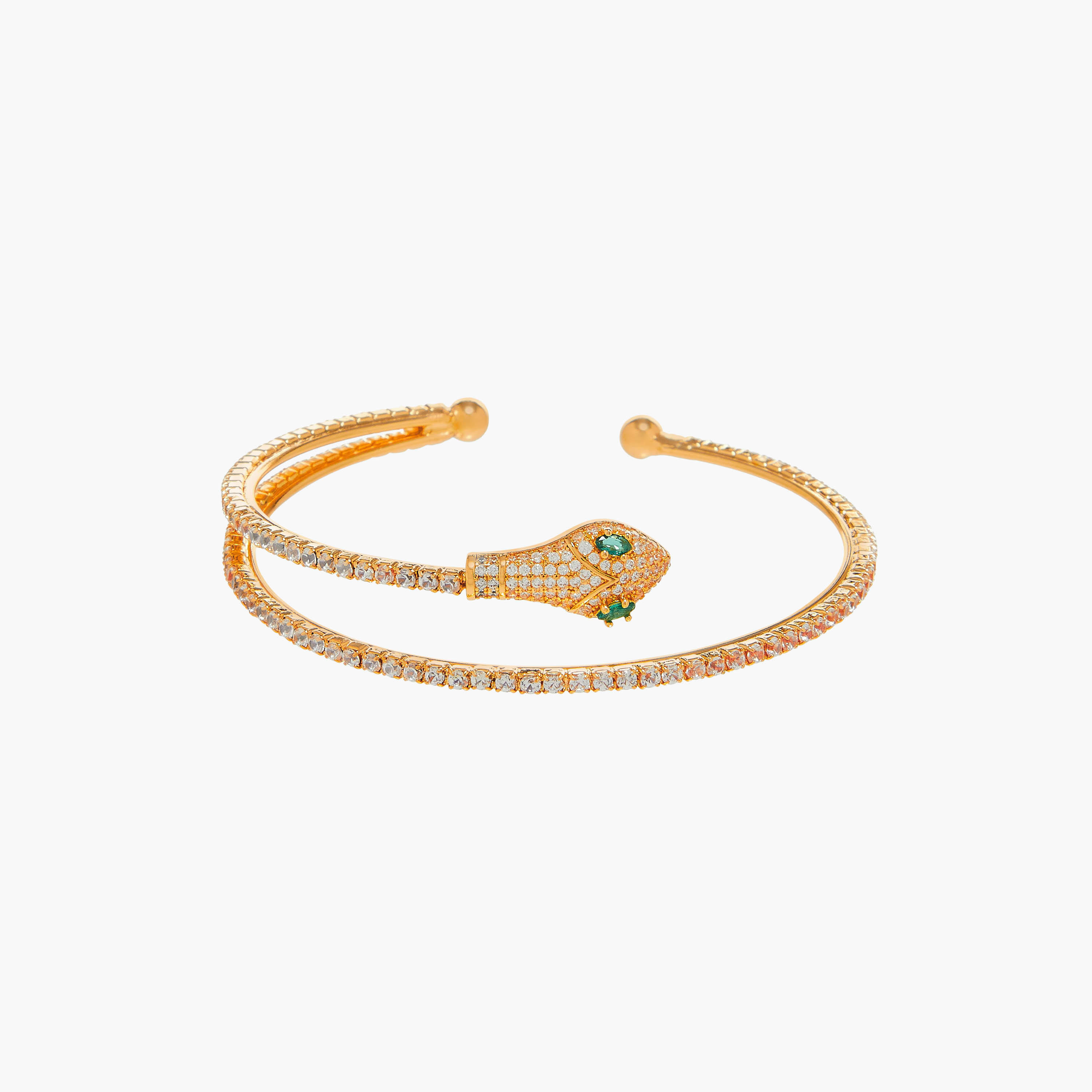 أسورة مزينة بتصميم ثعبان-women-watchesandjewellery-jewellery-banglesandbracelets-image-5