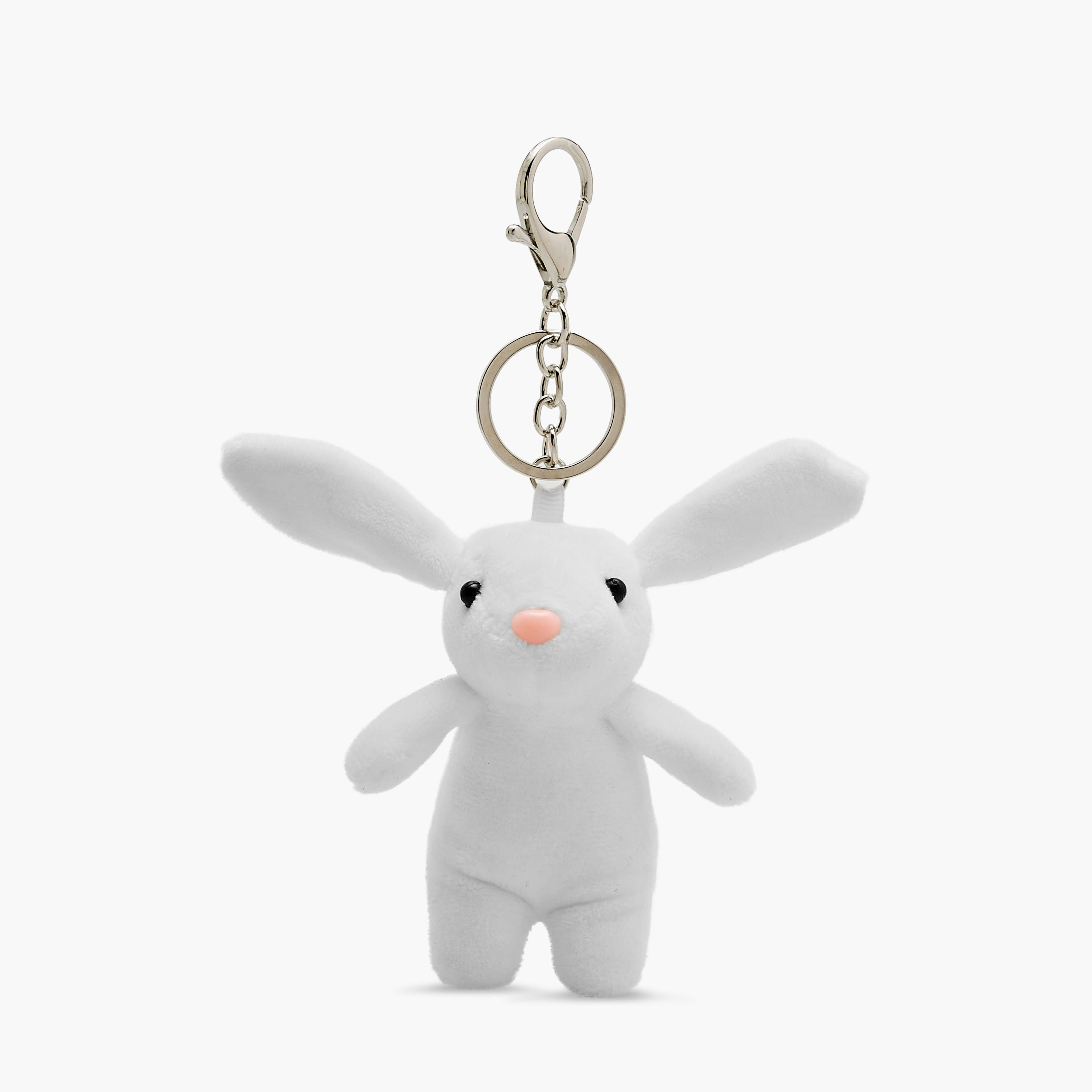 Gloo Bunny Charm Keyring with Lobster Clasp-women-clothingaccessories-novelties-image-1