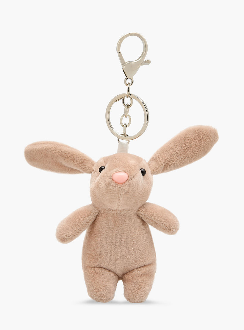 Gloo Bunny Charm Keyring with Lobster Clasp-women-clothingaccessories-novelties-image-1