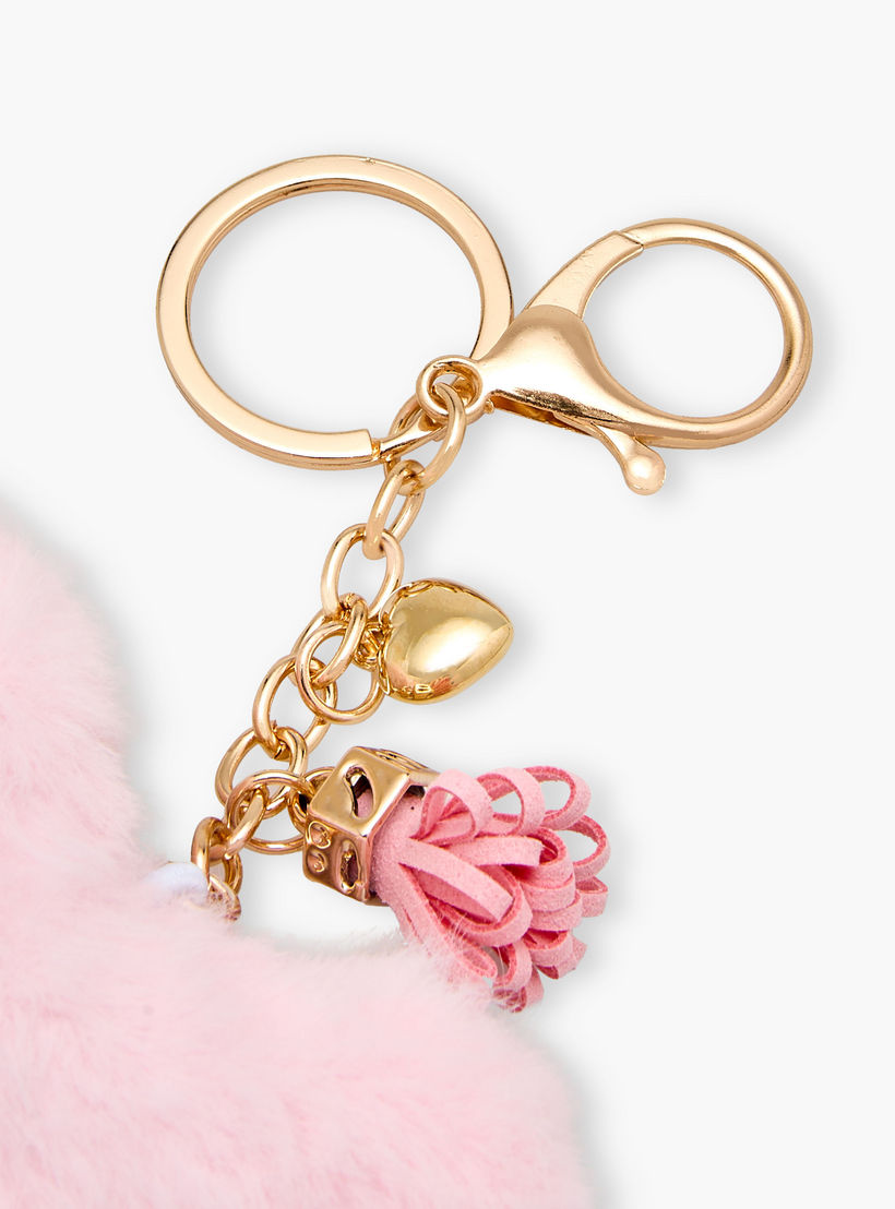 Gloo Heart Charm Keyring with Lobster Clasp-women-clothingaccessories-novelties-image-4