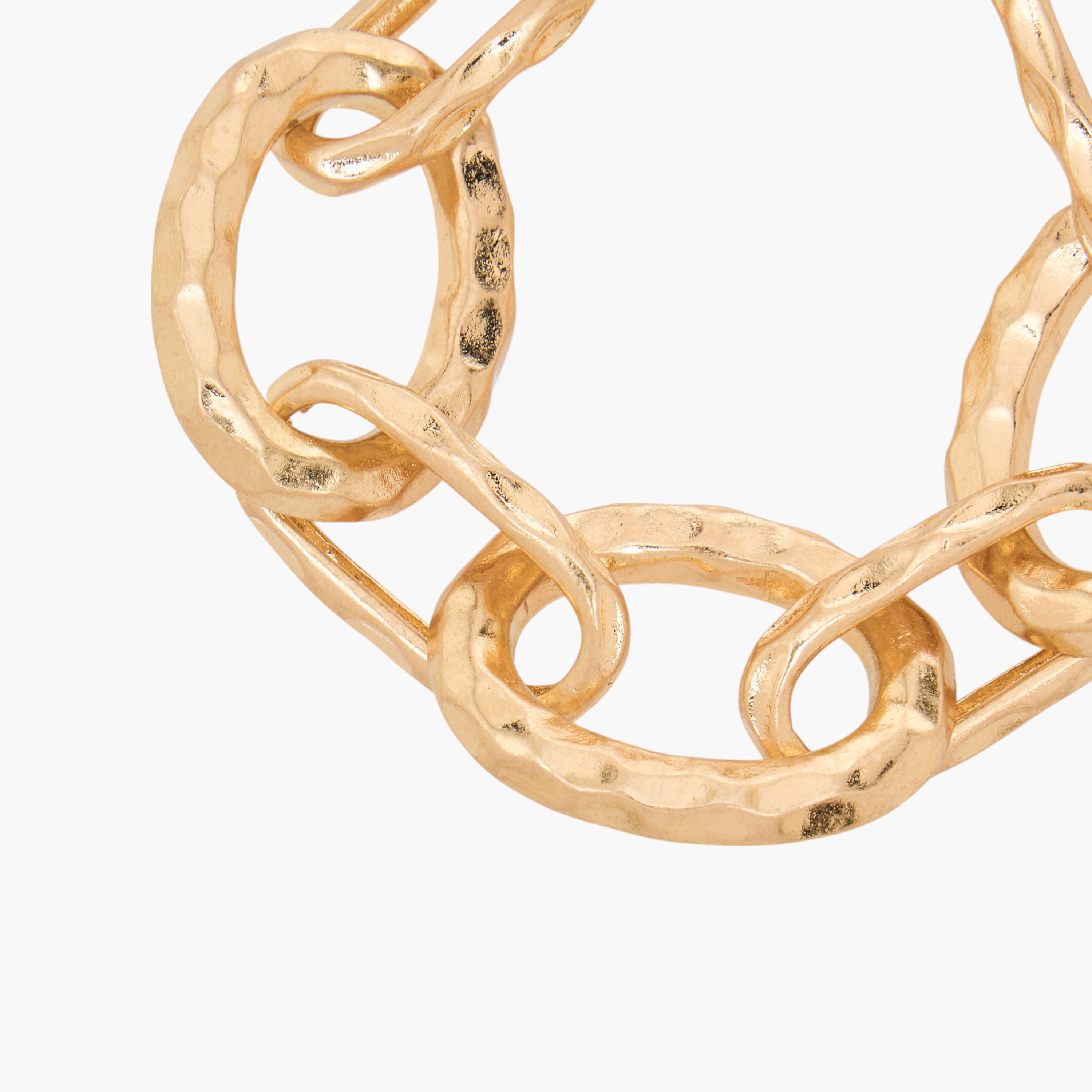 Chunky Chain Bracelet with Lobster Clasp Closure-women-watchesandjewellery-jewellery-banglesandbracelets-image-4