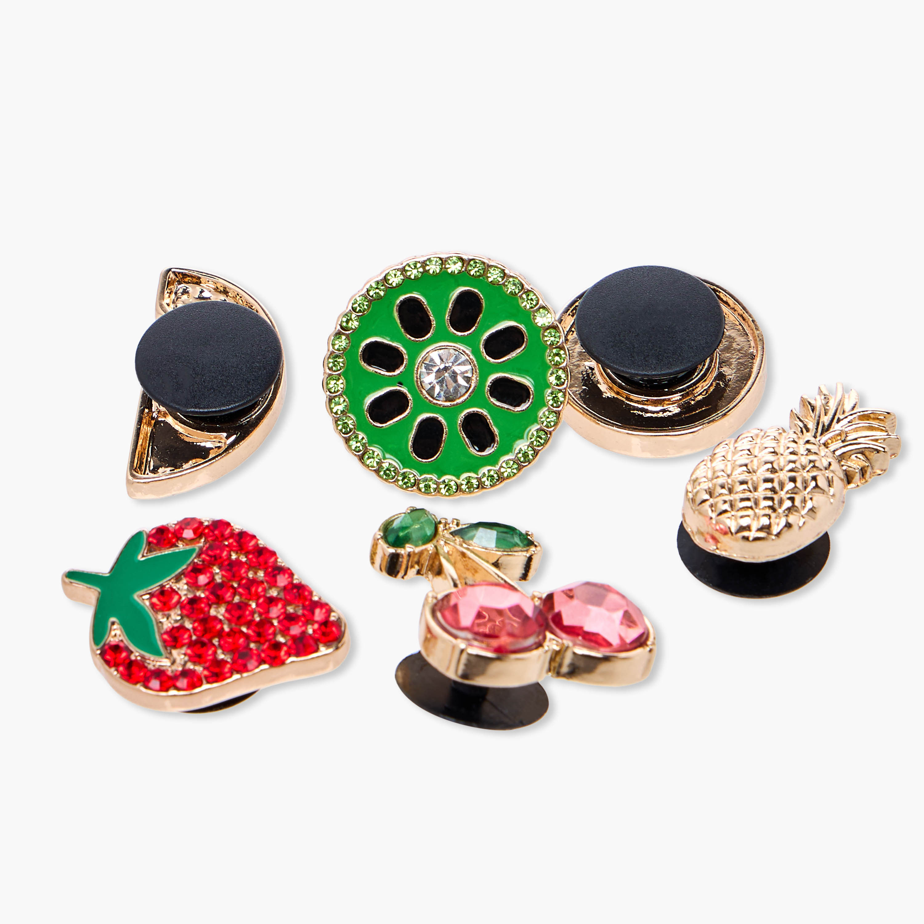 مجموعة حلي صندل معدنية بأشكال فواكه عدد 6-women-clothingaccessories-novelties-image-5