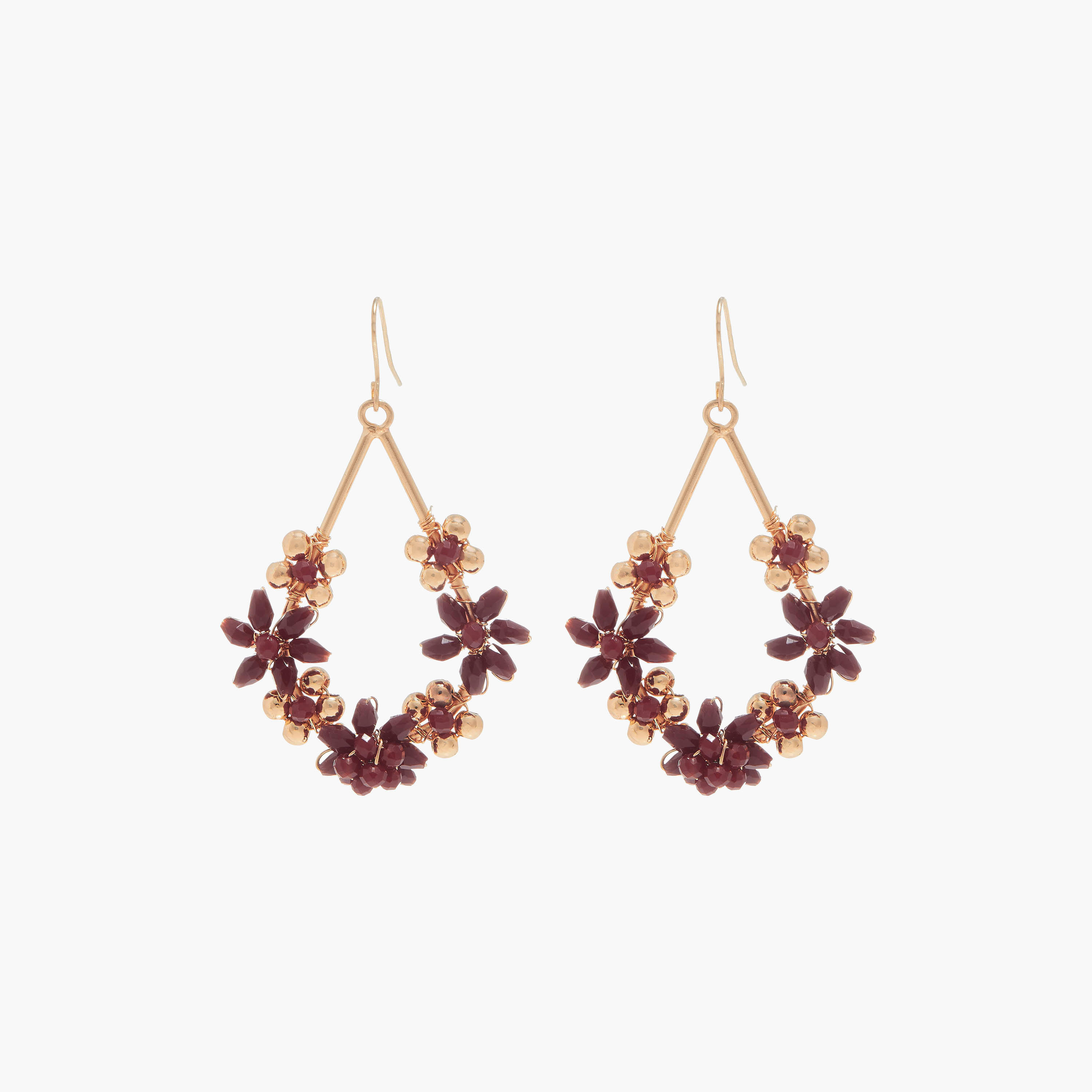 حلق متدلي مزين بمشبك إغلاق-women-watchesandjewellery-jewellery-earrings-image-1