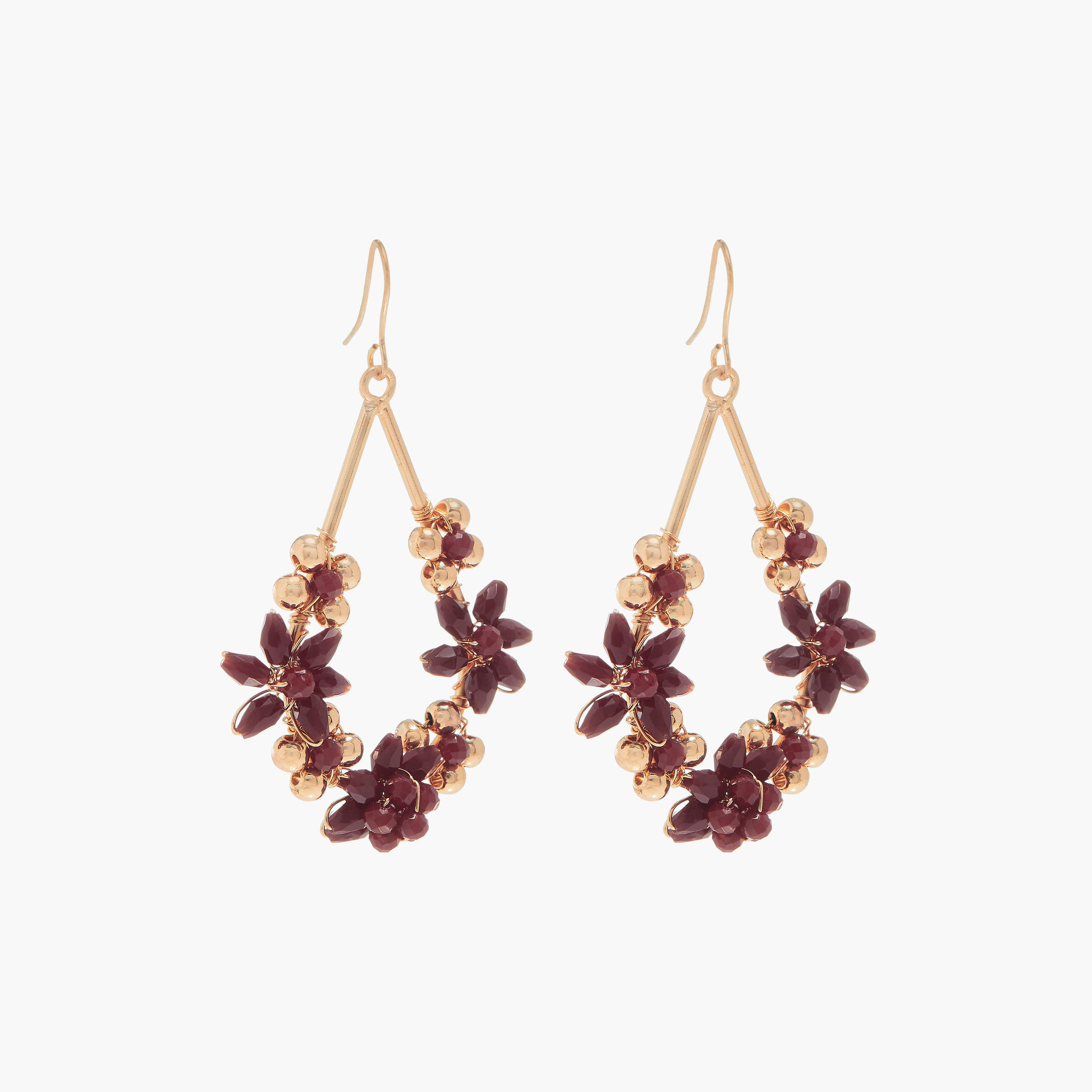 حلق متدلي مزين بمشبك إغلاق-women-watchesandjewellery-jewellery-earrings-image-3