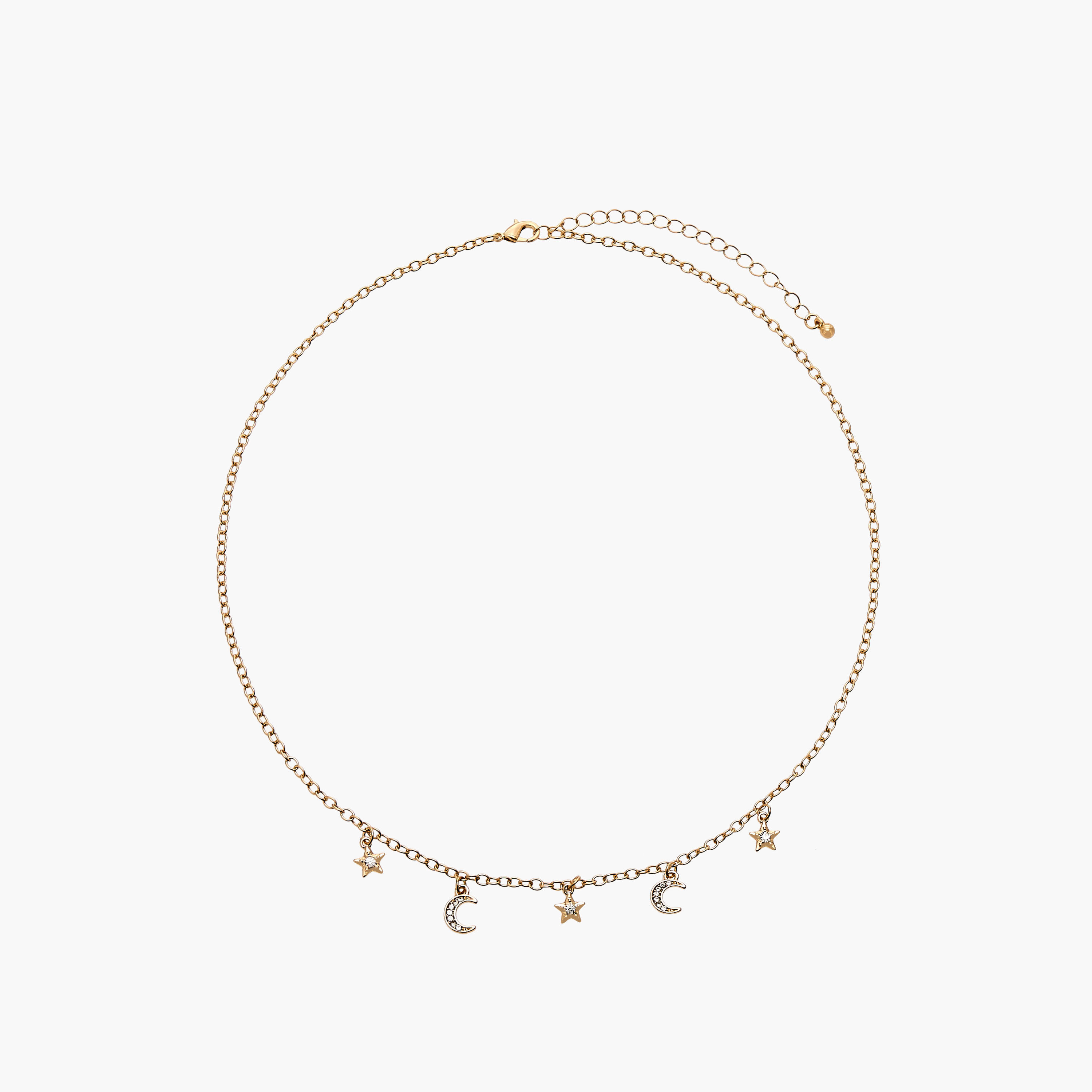 طقم أعقاد ميتاليك متنوعة بمشبك إغلاق - طقم من 4 قطع-women-watchesandjewellery-jewellery-necklacesandpendants-image-5