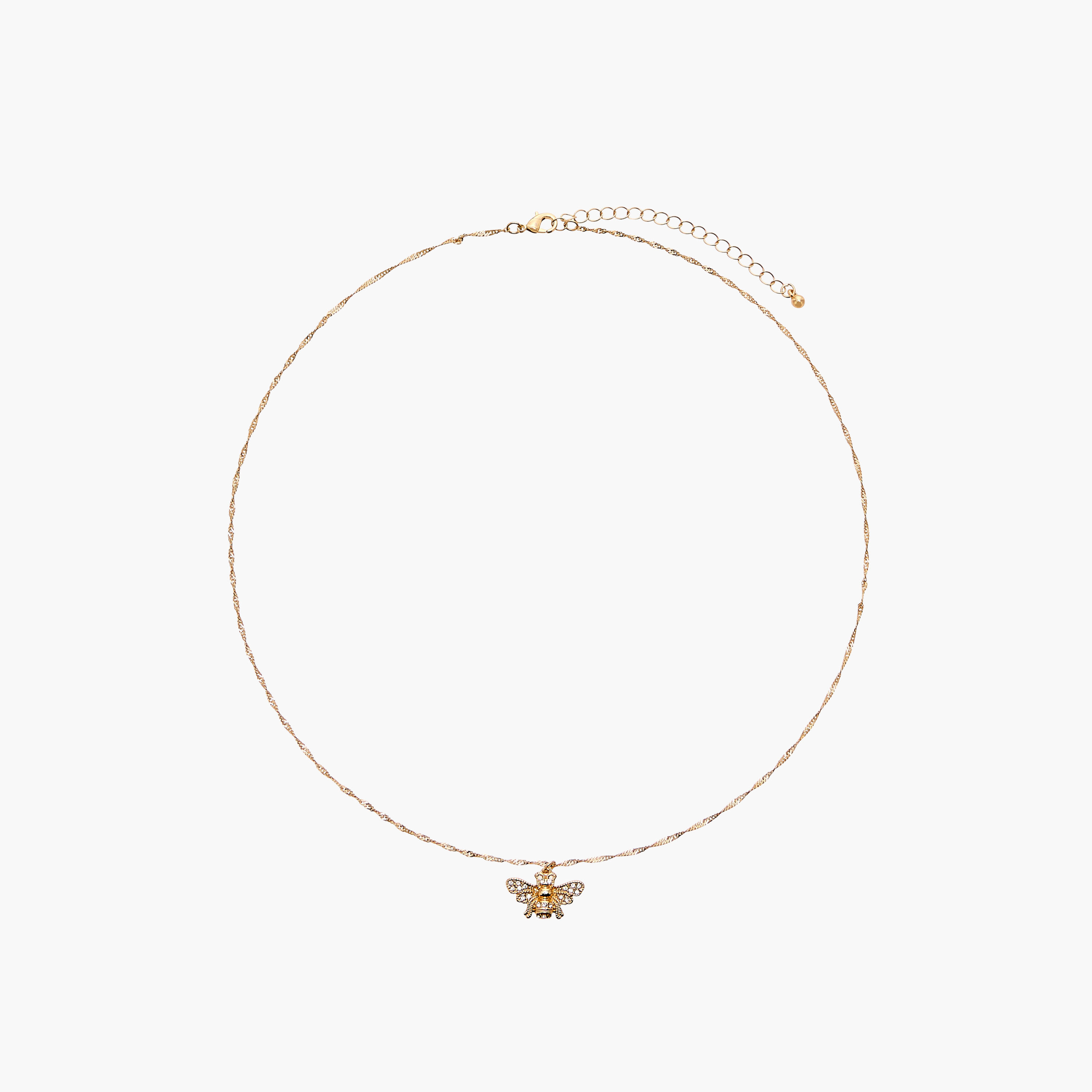 عقد ميتاليك بمشبك إغلاق - طقم من 5 قطع متنوعة-women-watchesandjewellery-jewellery-necklacesandpendants-image-4