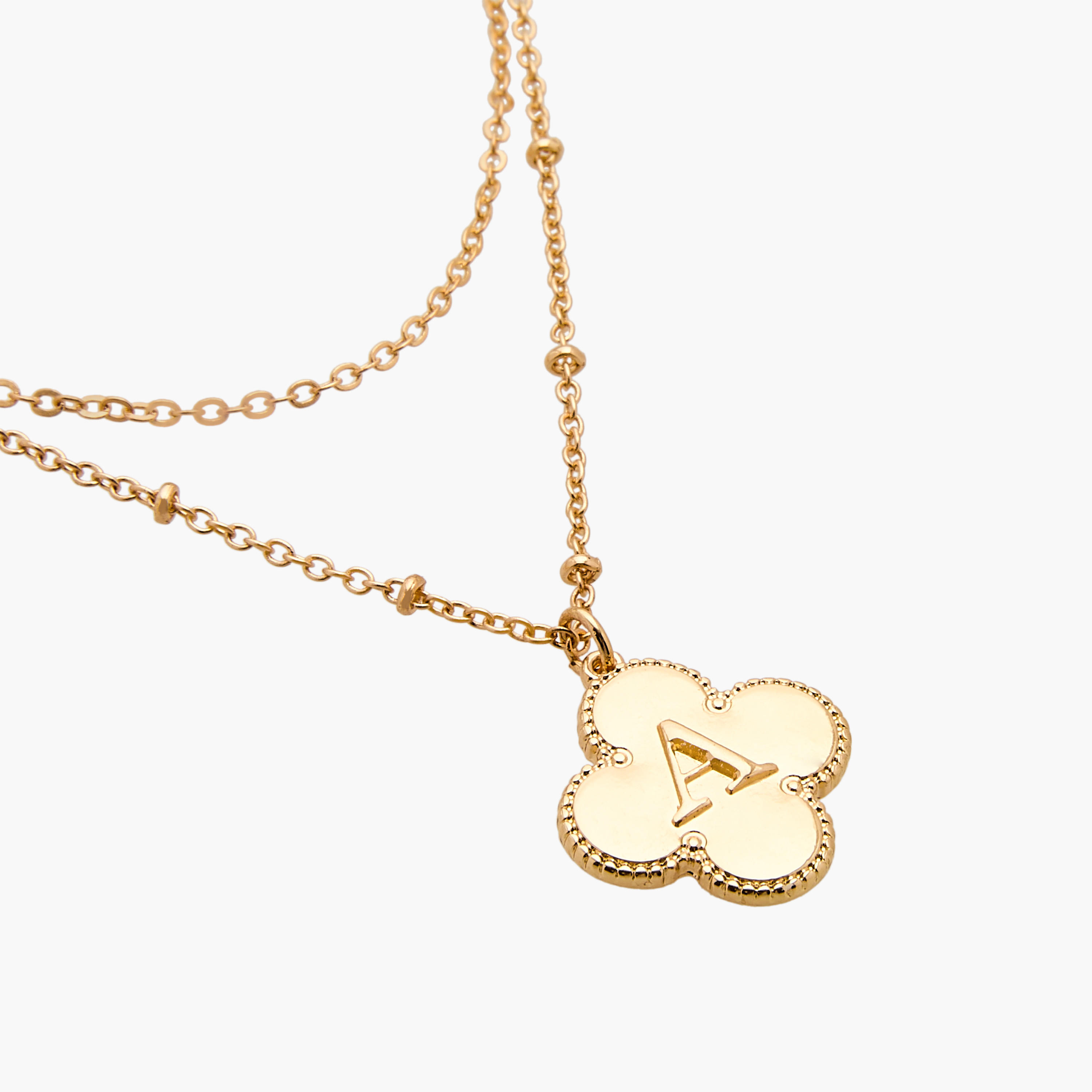 عقد بطبقات ودلاية حرف وقفل إغلاق-women-watchesandjewellery-jewellery-necklacesandpendants-image-5