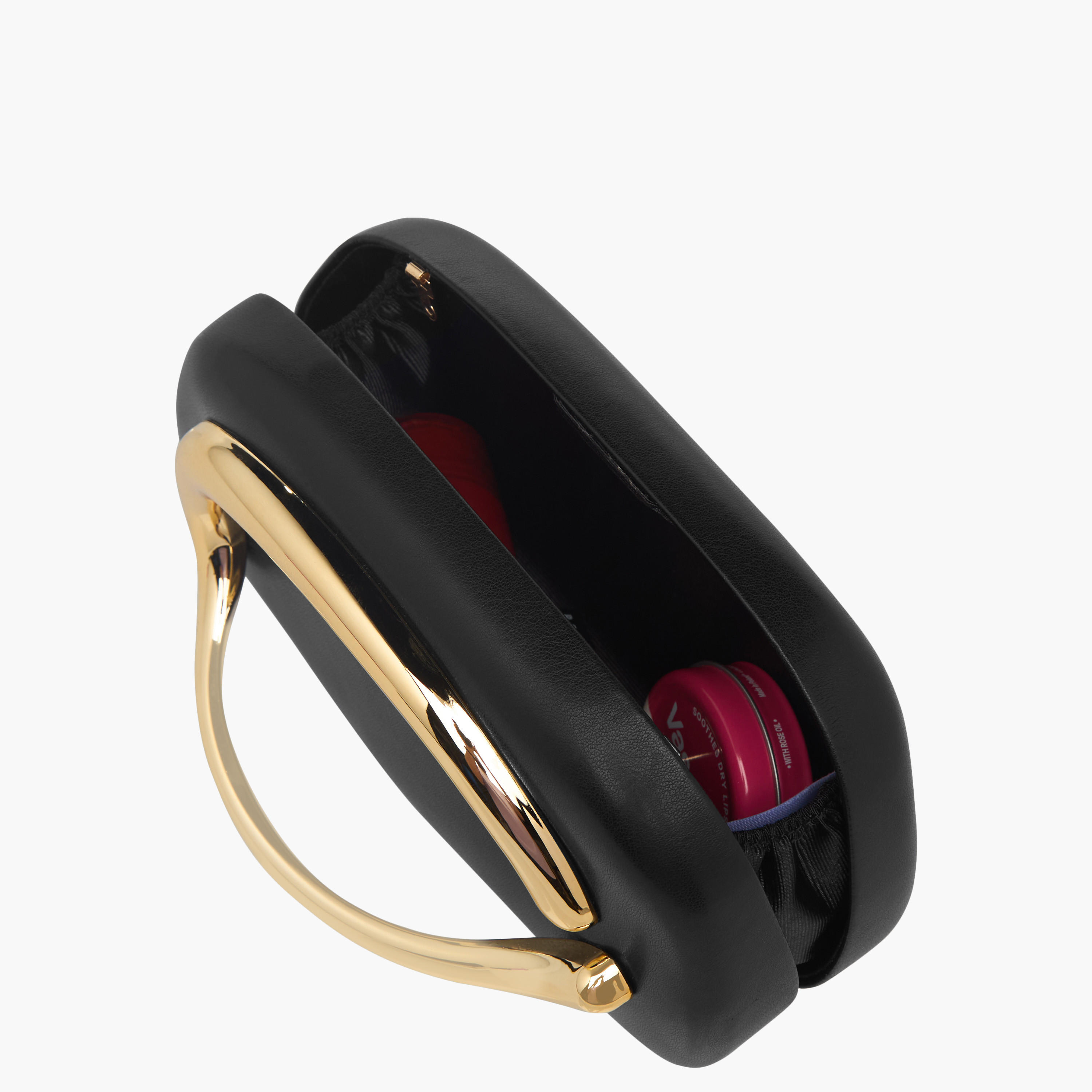 شنطة كلاتش بحلية معدنية وحزام سلسلة-women-bagsandwallets-handbags-image-9