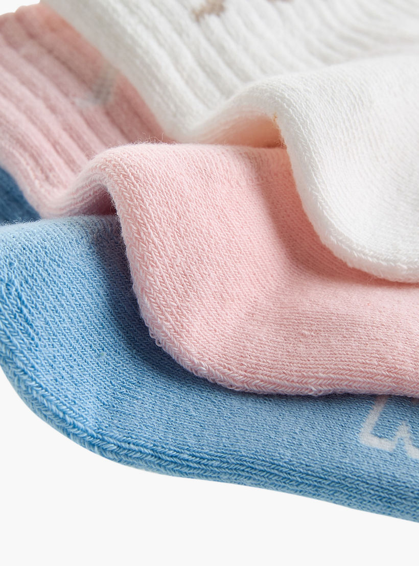 طقم جوارب 3 أزواج بطول ربلة الساق للنساء من كابا-women-socksandstockings-image-4