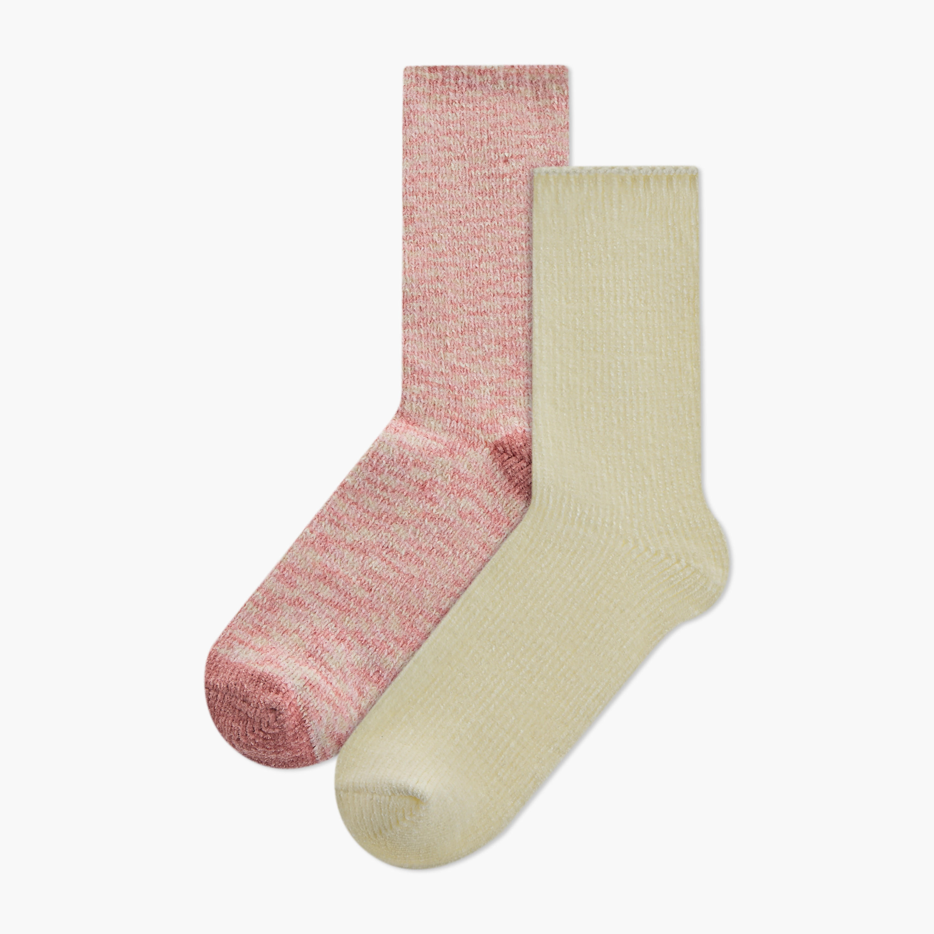Pack of 2 Cosy Crew Length Socks-women-socksandstockings-image-1