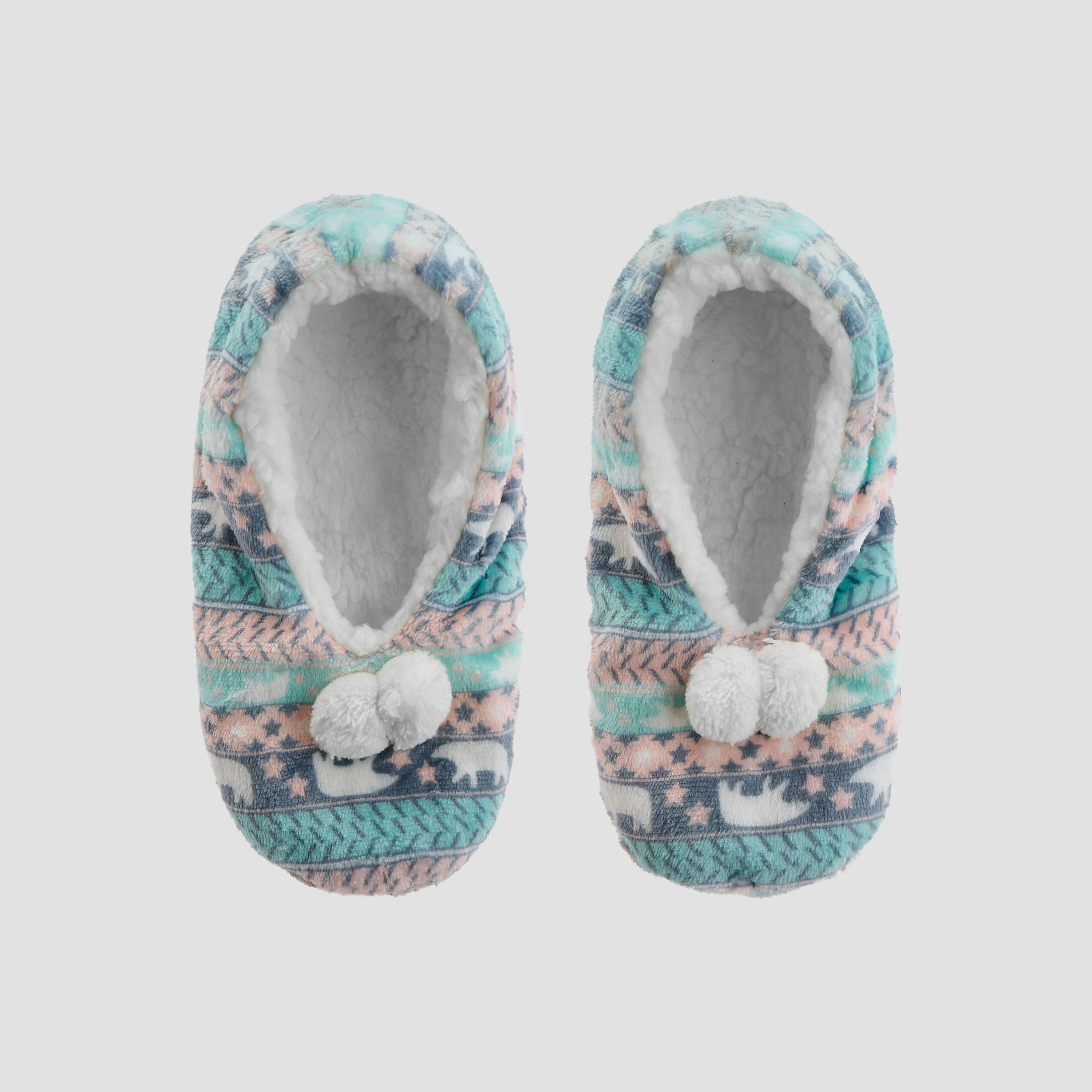 Pom-Pom Slipper Socks-women-socksandstockings-image-1