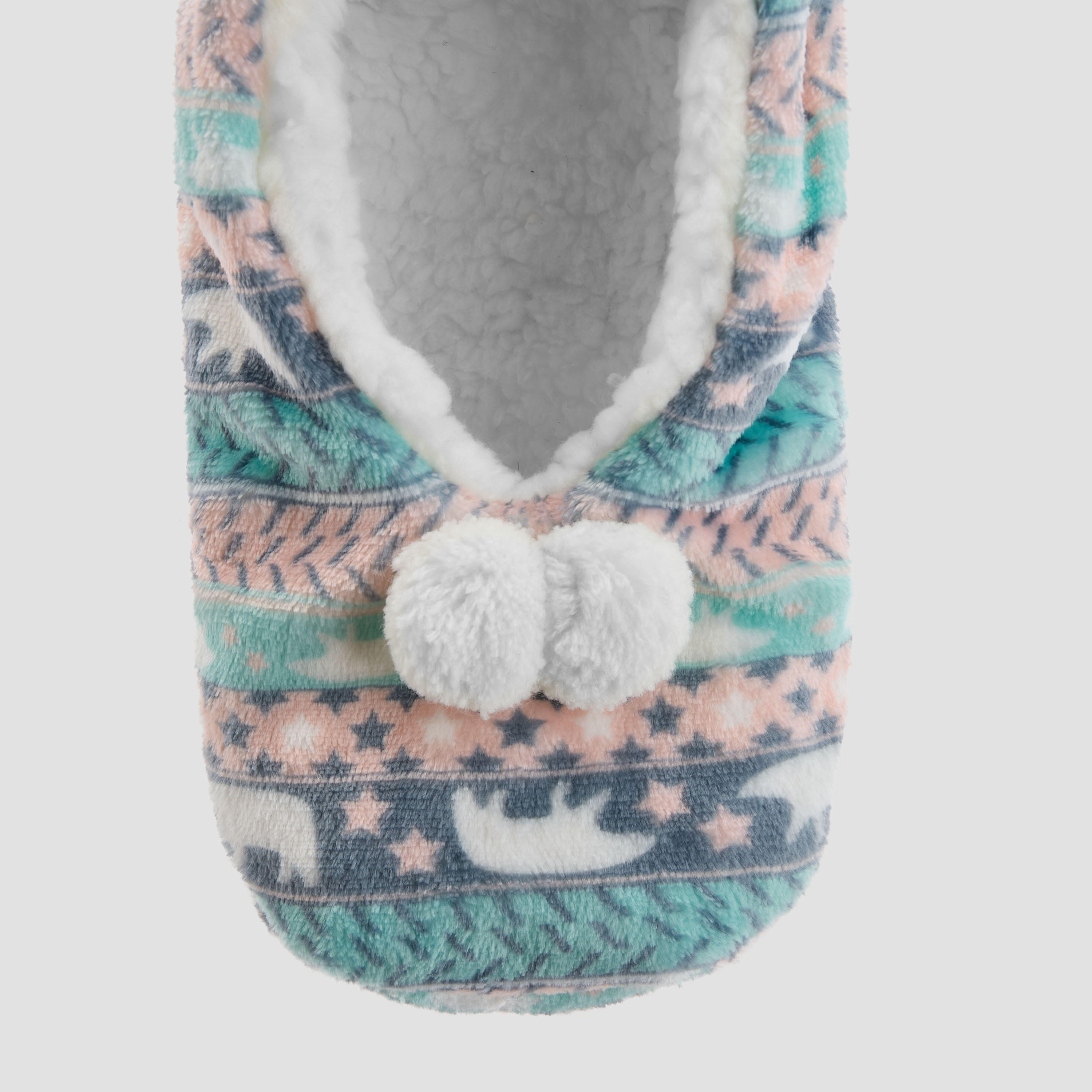Pom-Pom Slipper Socks-women-socksandstockings-image-3