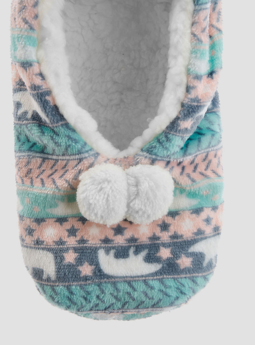 Pom-Pom Slipper Socks-women-socksandstockings-image-3