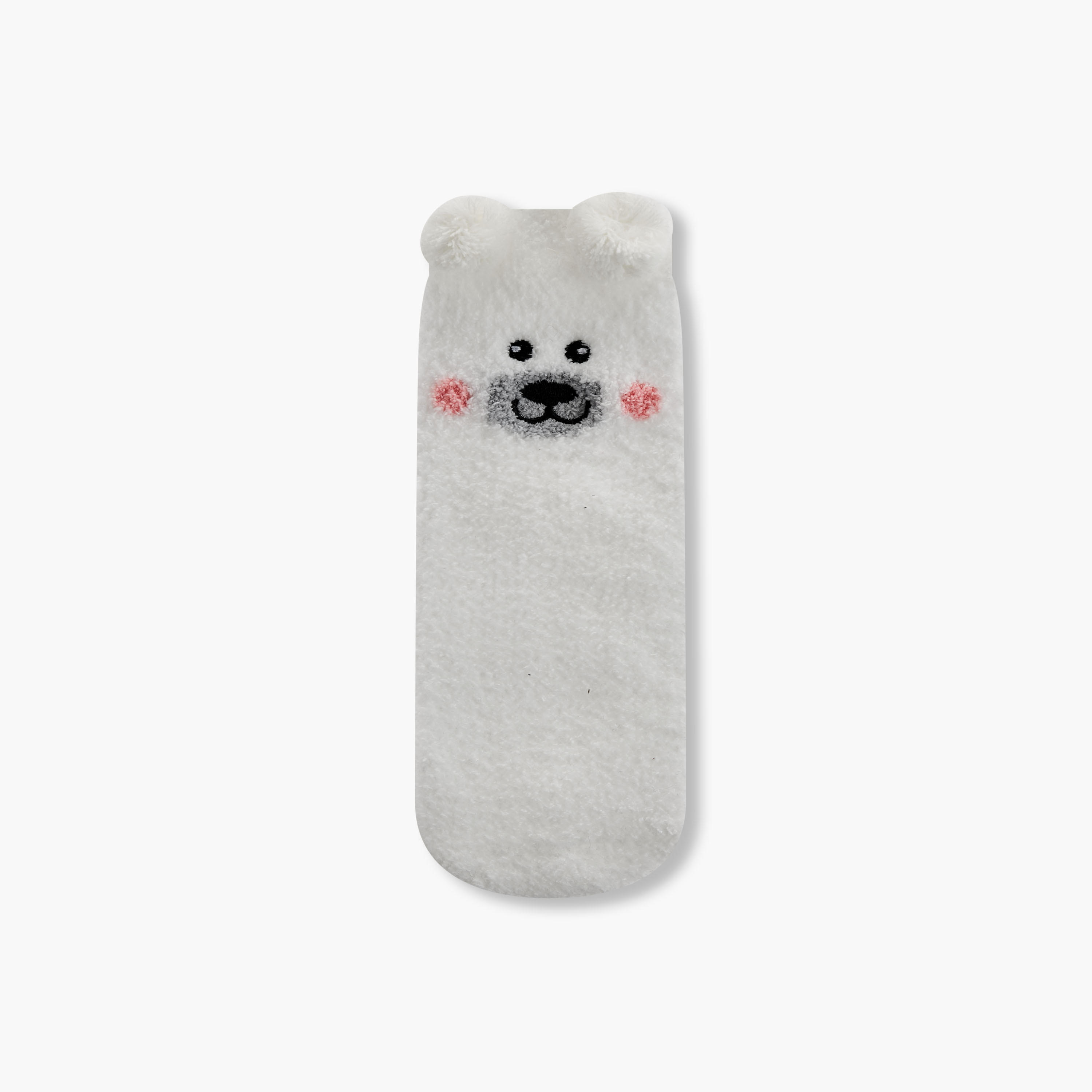 Polar Bear Socks and Eye Mask Set-women-socksandstockings-image-3