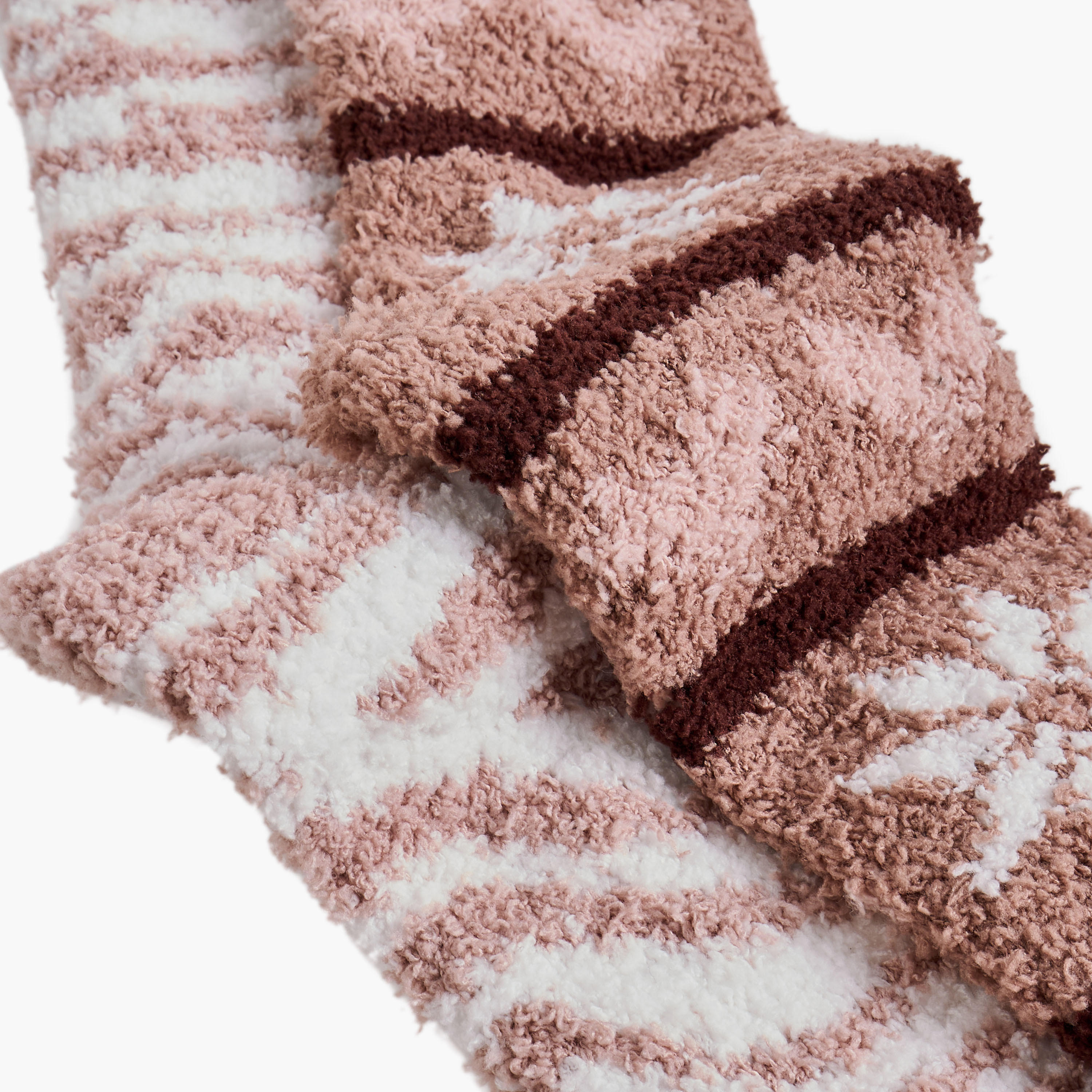 Pack of 2 - Women's Plush Crew Length Socks-women-socksandstockings-image-4