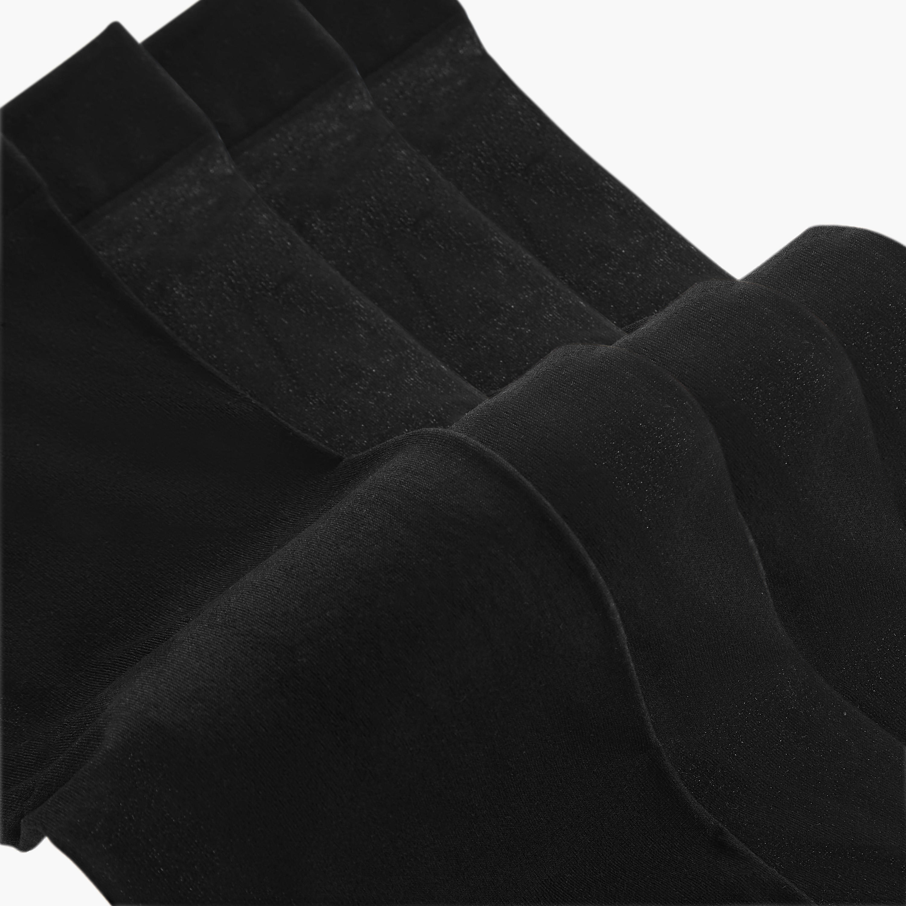Knee Length Sheer Stockings-women-socksandstockings-image-4