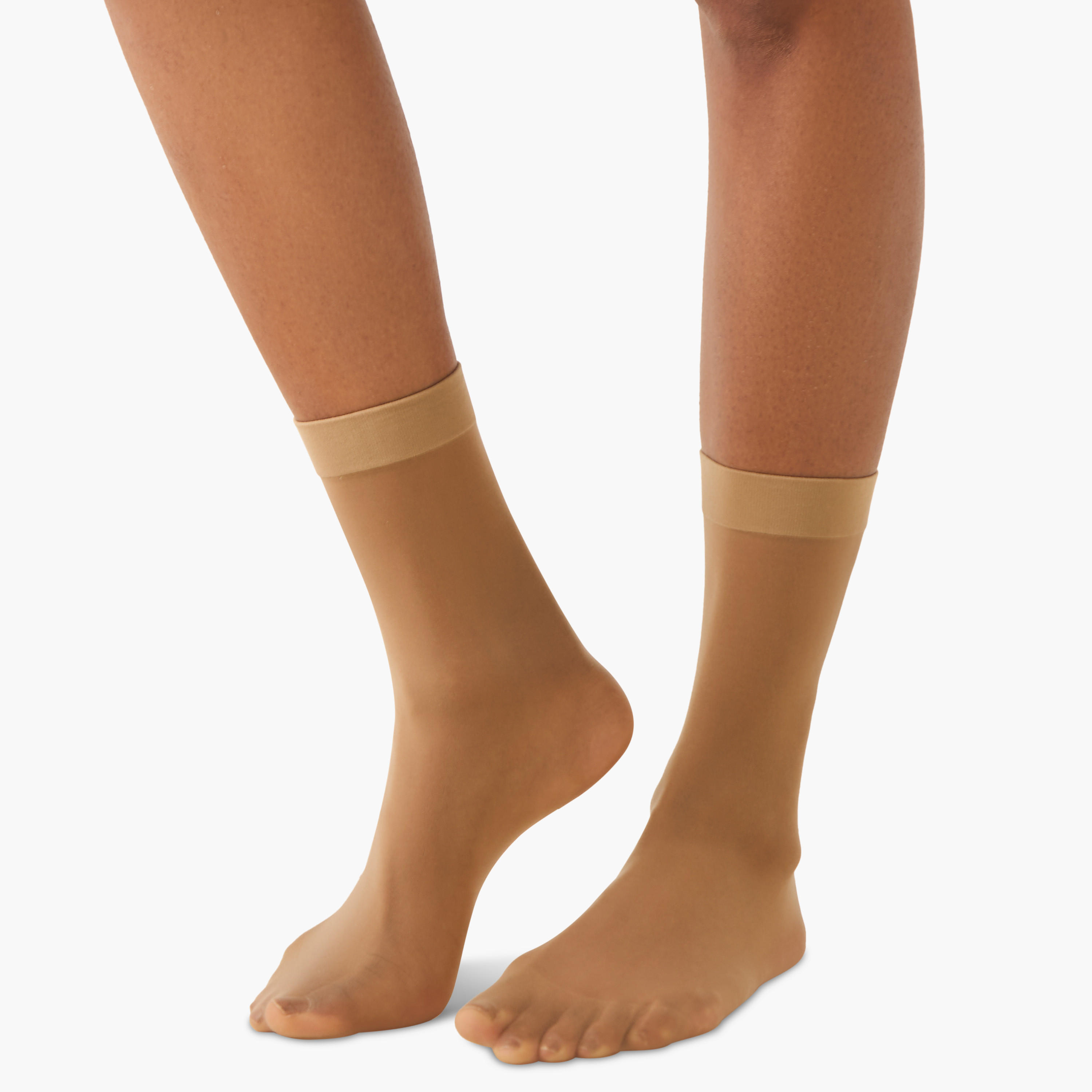 جوارب شفافة متوسطة الطول - عبوة من زوجين-women-socksandstockings-image-2