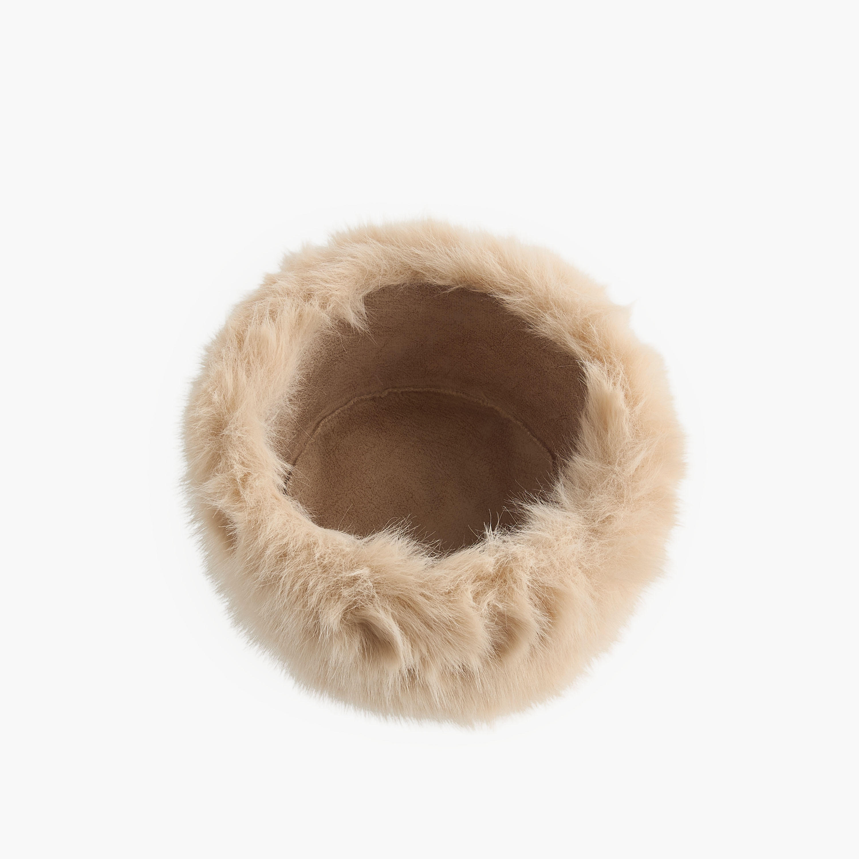 Plush Faux Fur Hat-women-clothingaccessories-capsandhats-image-2