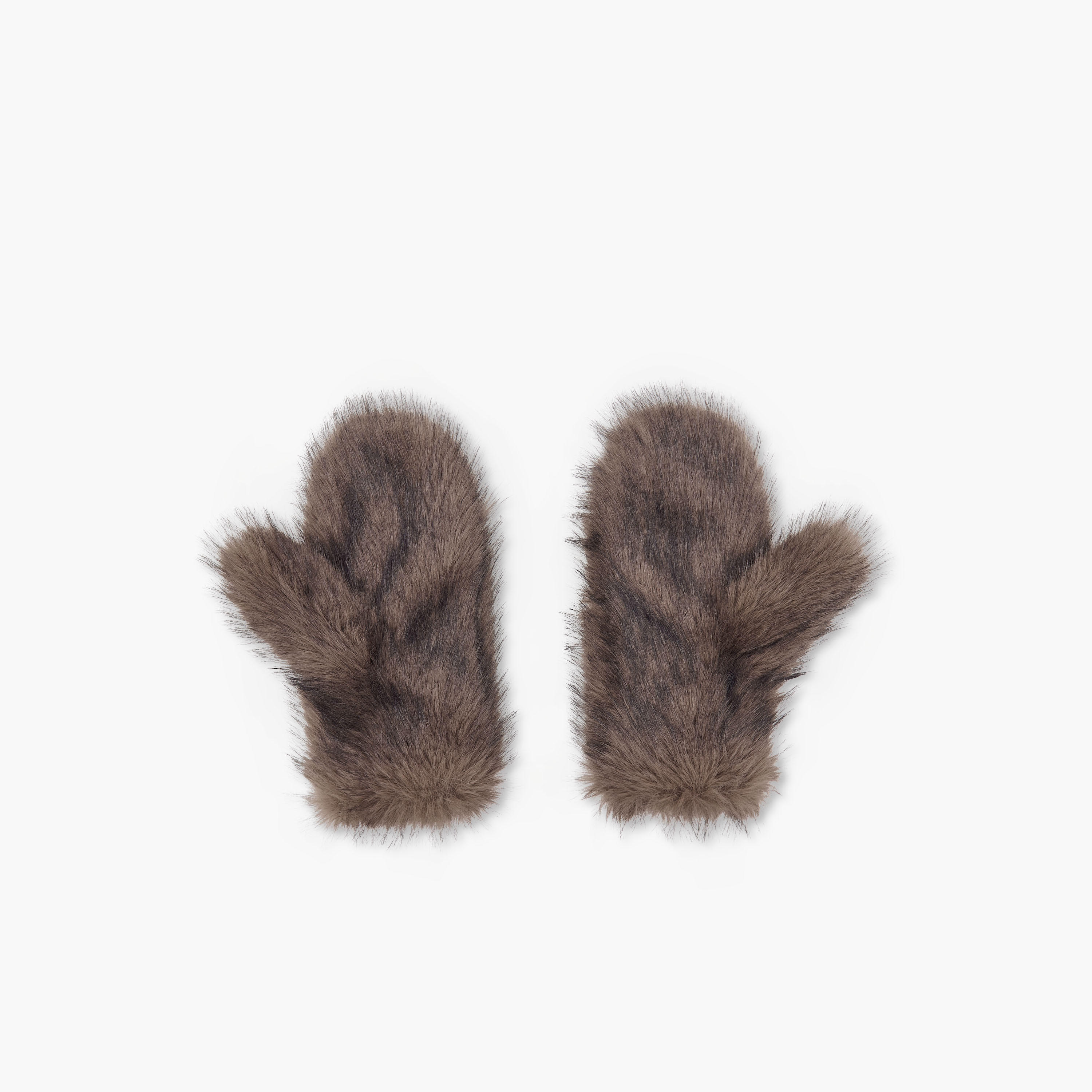 Winter Furry Mittens-women-winterwear-gloves-image-3