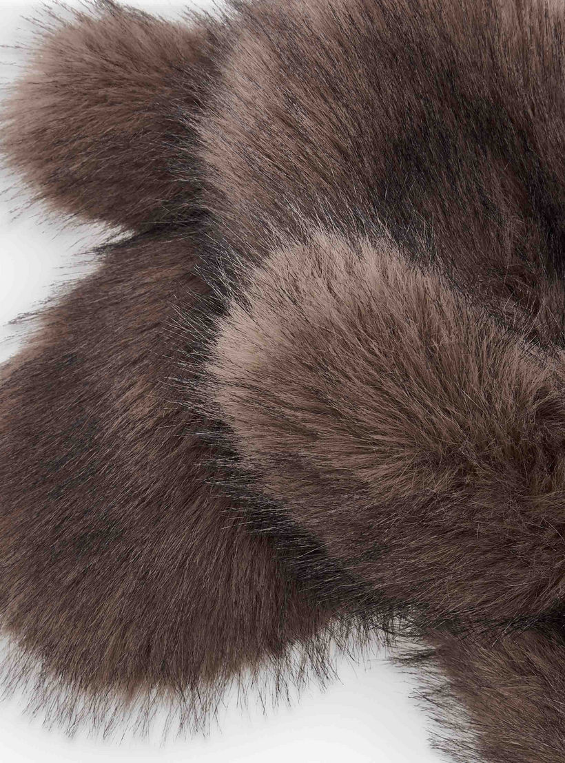 Winter Furry Mittens-women-winterwear-gloves-image-4