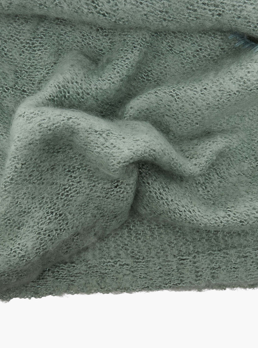 Scarf Triangle Polyester Green-women-winterwear-scarves-image-5