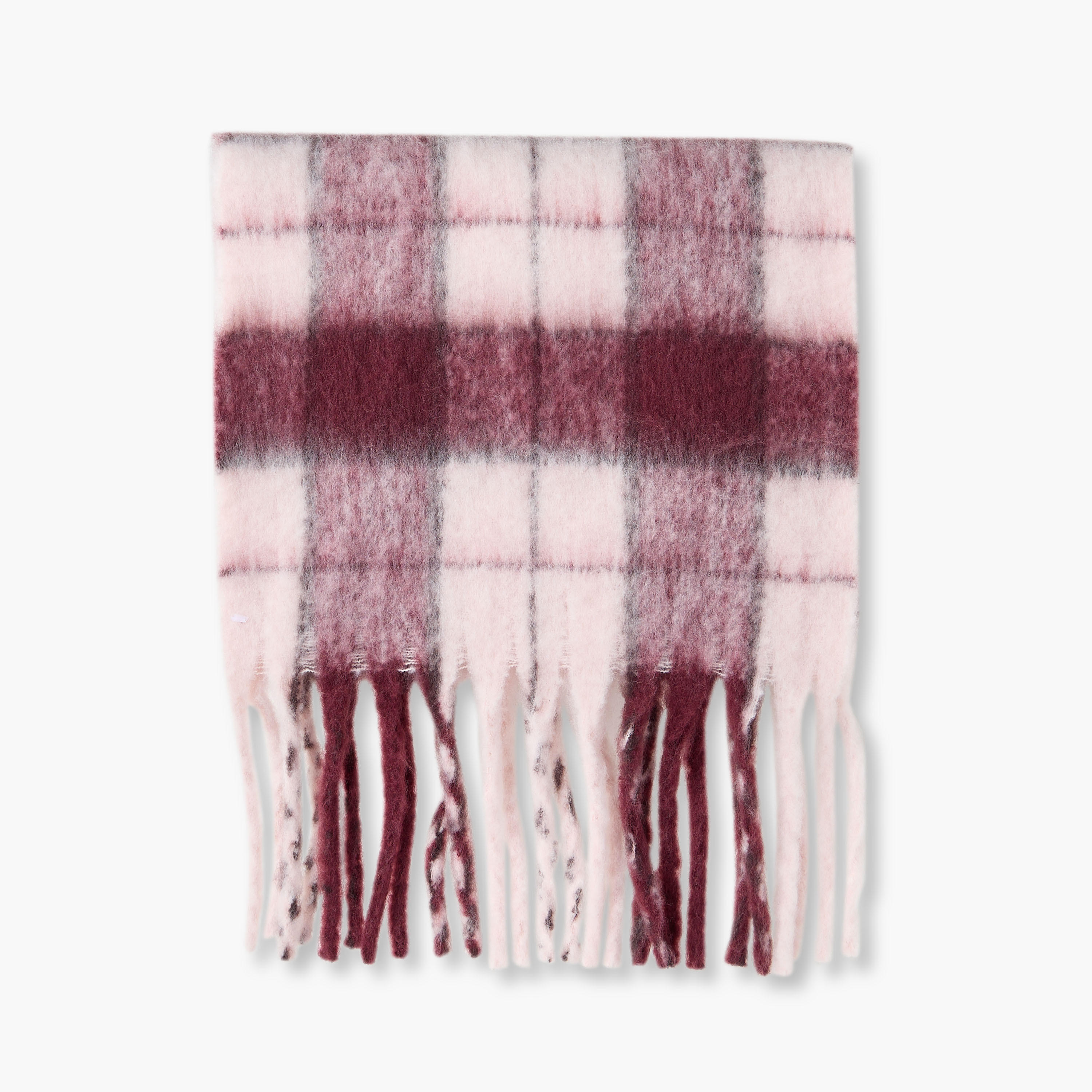 Scarf Checked Polyester Multicolour-women-winterwear-scarves-image-3
