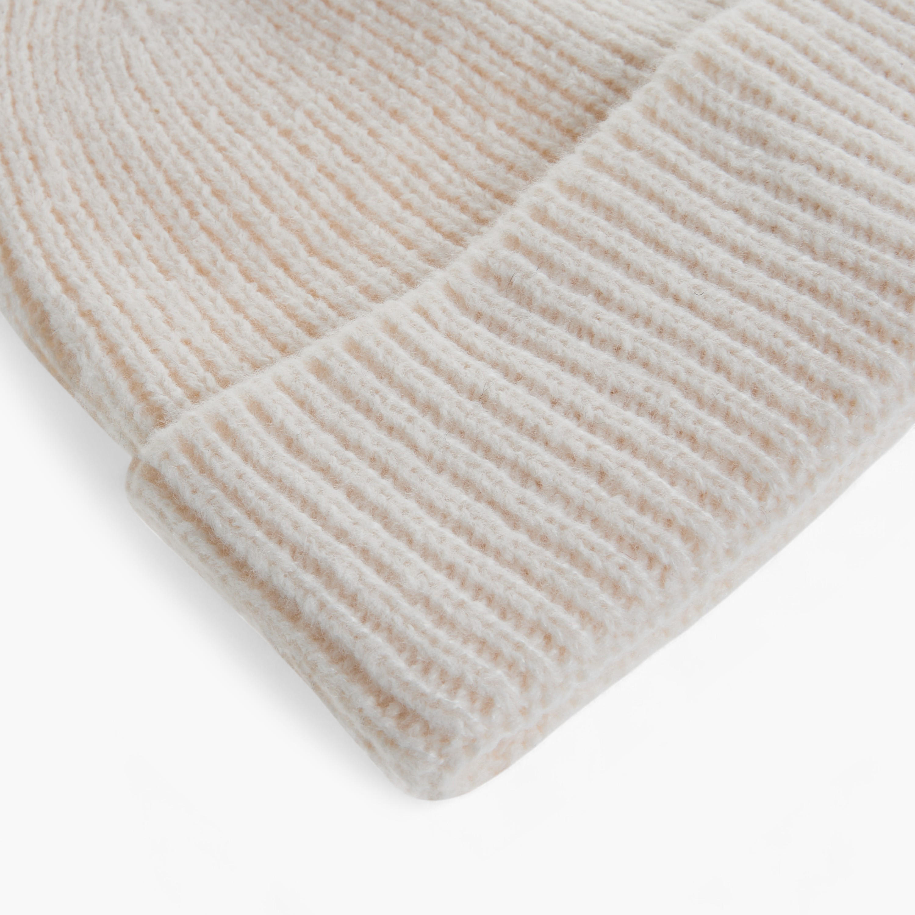 Ribbed Beanie with Folded Hem-women-clothingaccessories-capsandhats-image-3