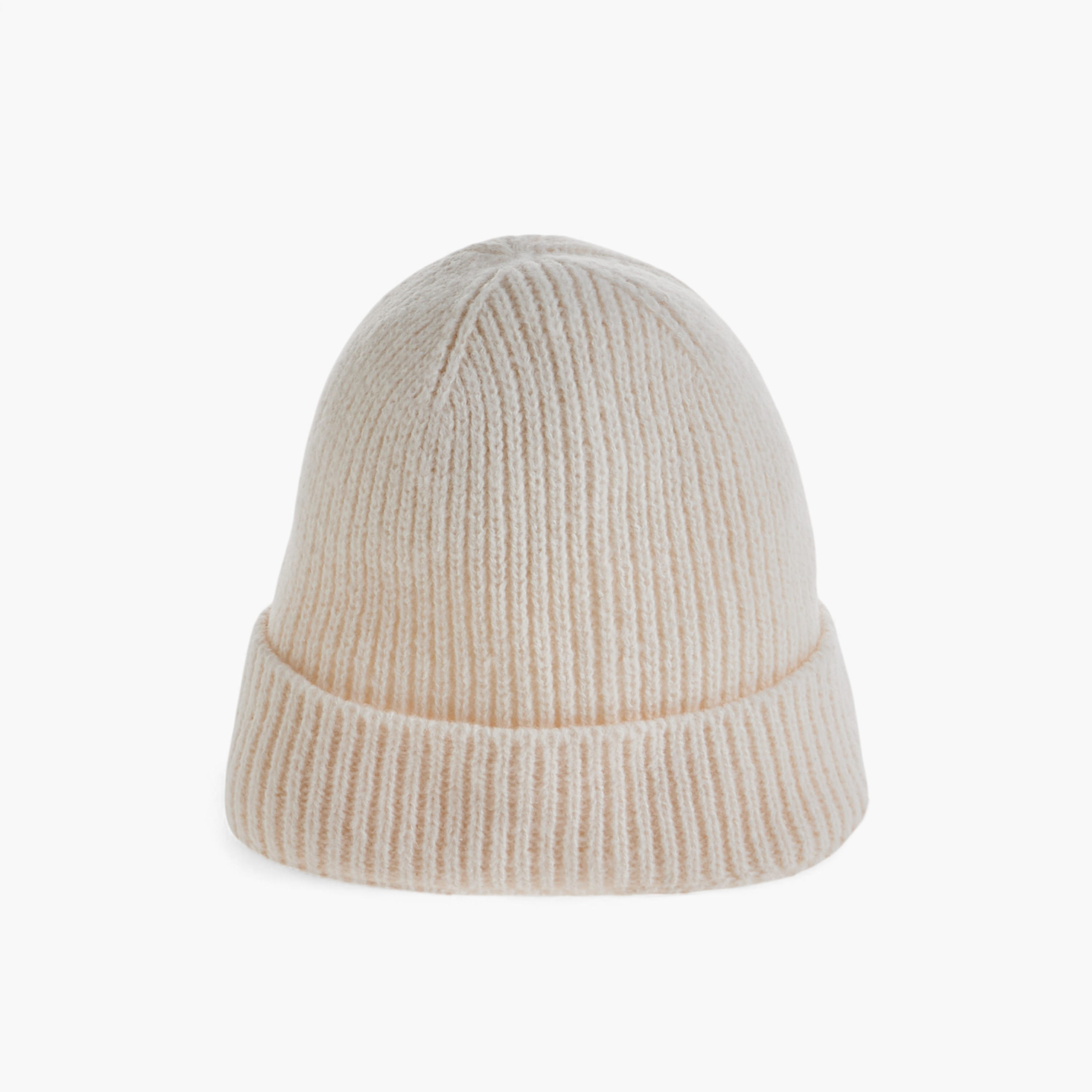 Ribbed Beanie with Folded Hem-women-clothingaccessories-capsandhats-image-4