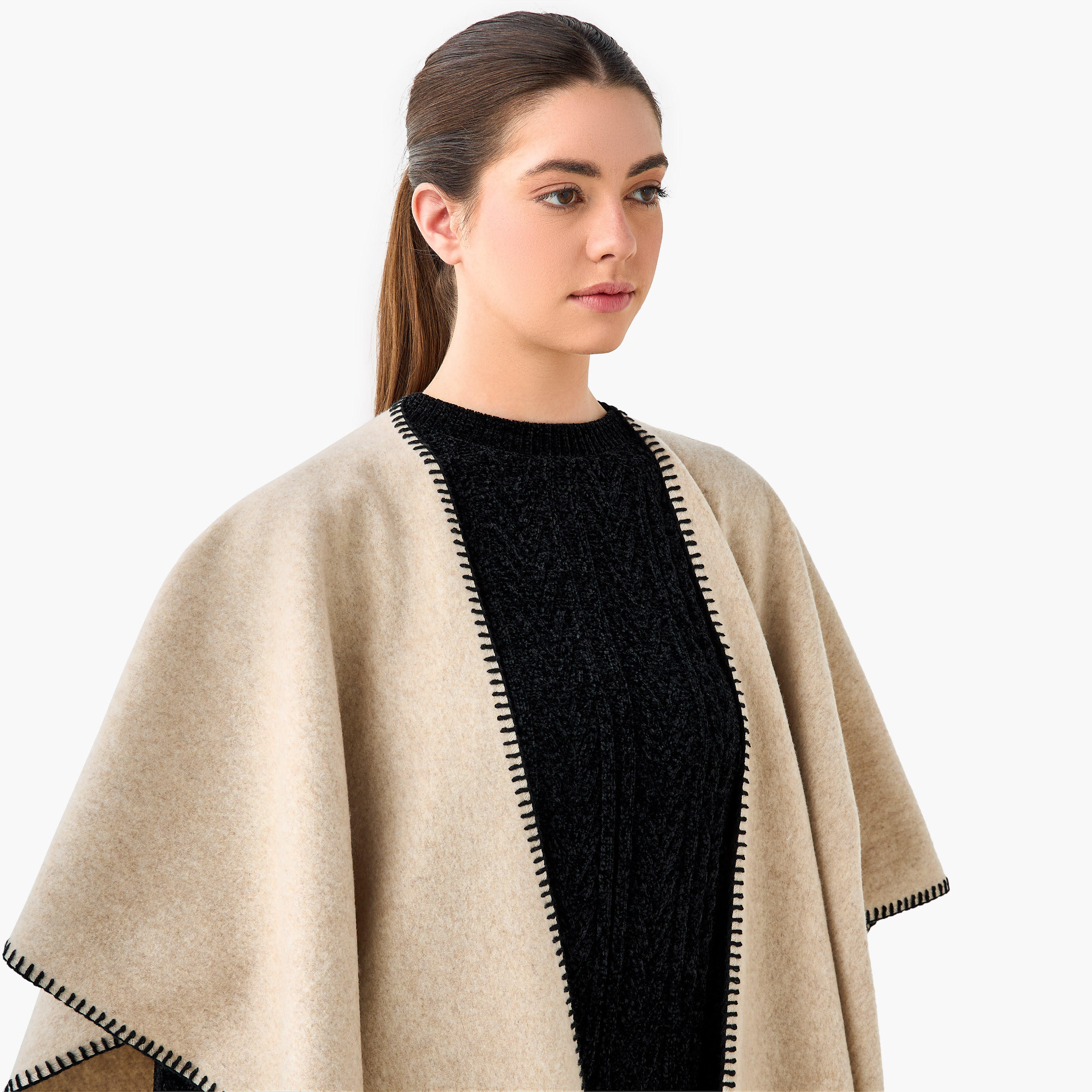 Blanket Stitch Cape-women-winterwear-cardigansandjumpers-cardigans-image-4