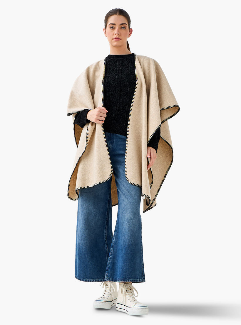 Blanket Stitch Cape-women-winterwear-cardigansandjumpers-cardigans-image-2