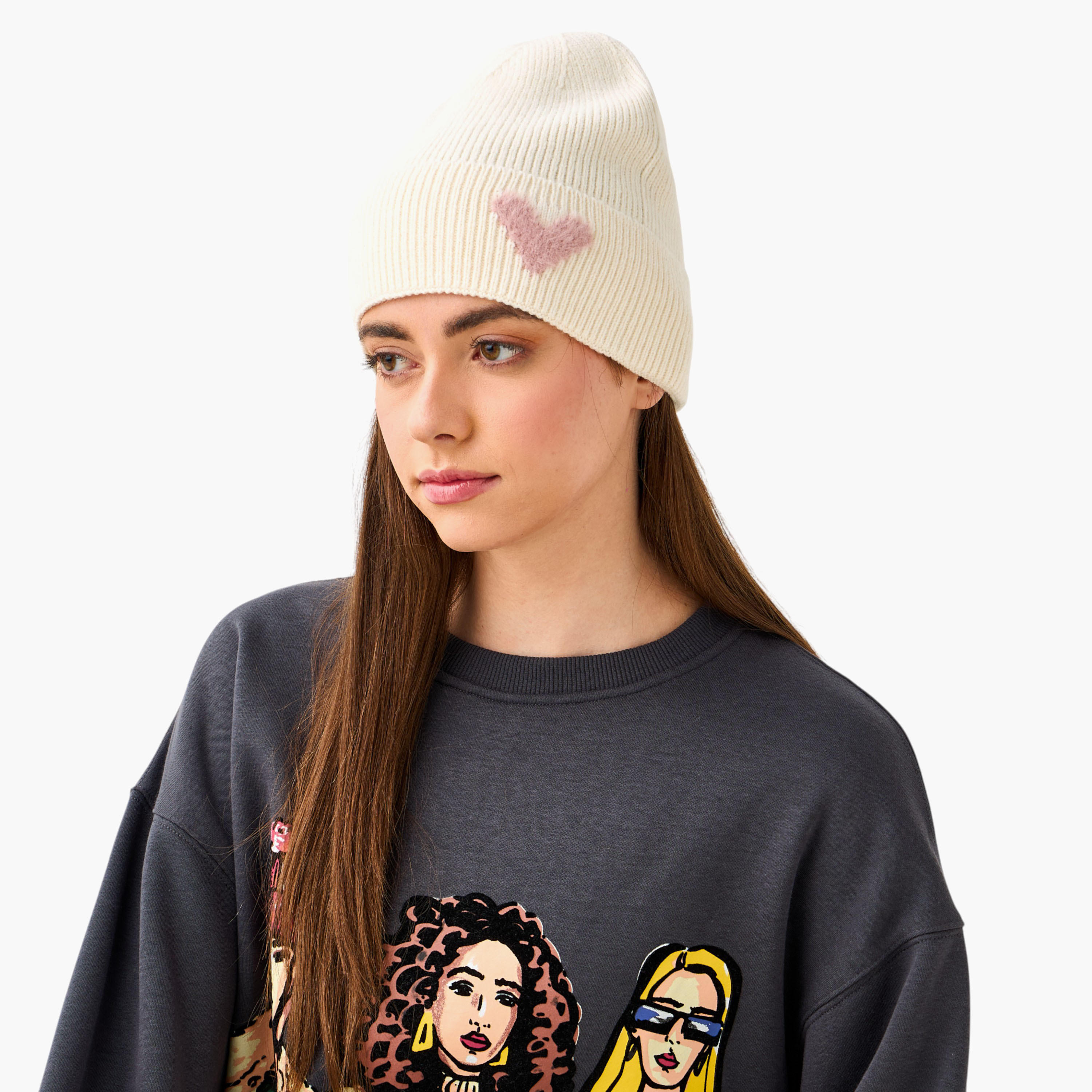 Heart Detail Beanie-women-clothingaccessories-capsandhats-image-2