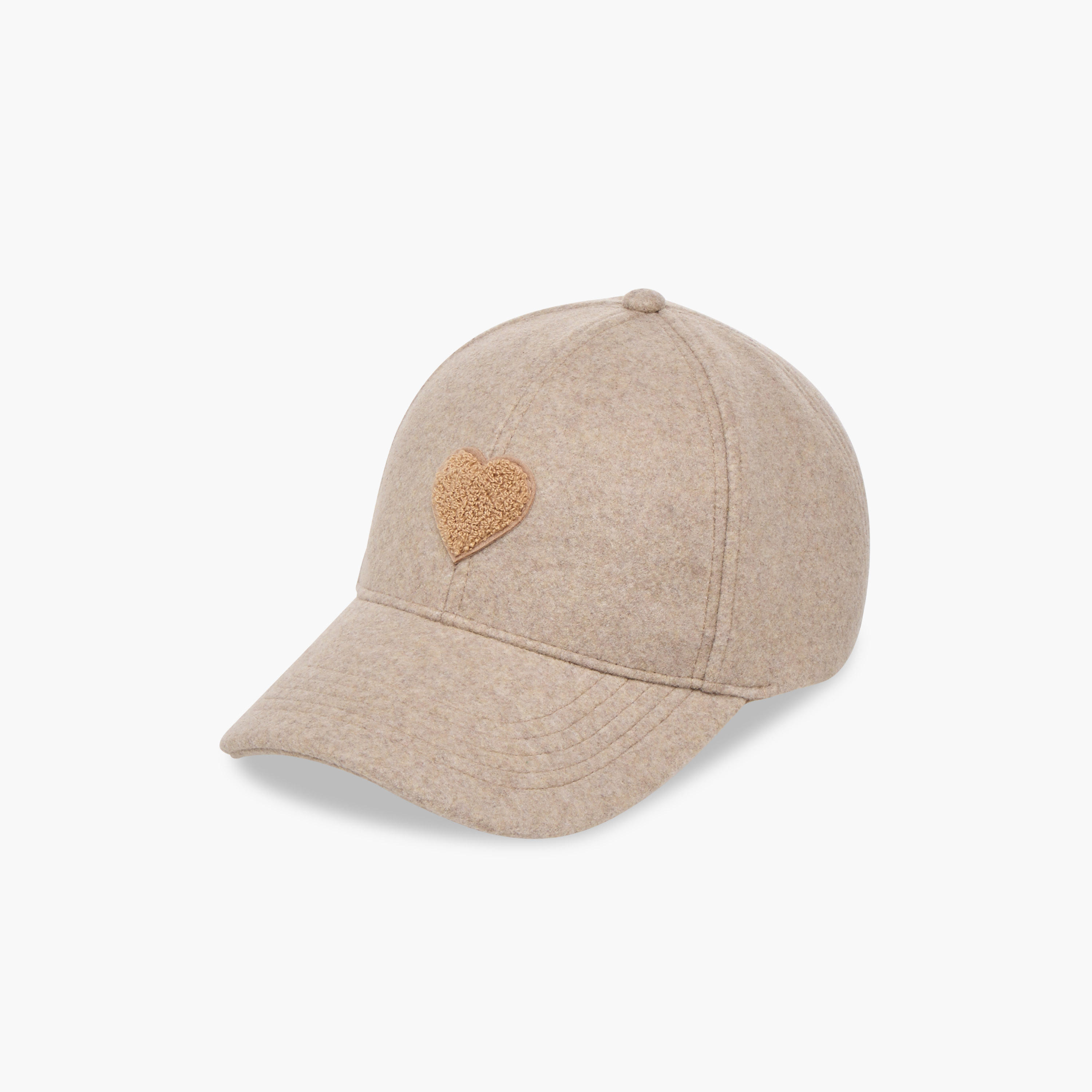 قبعة كاب بزخارف قلب وشريط إغلاق لاصق-women-clothingaccessories-capsandhats-image-6