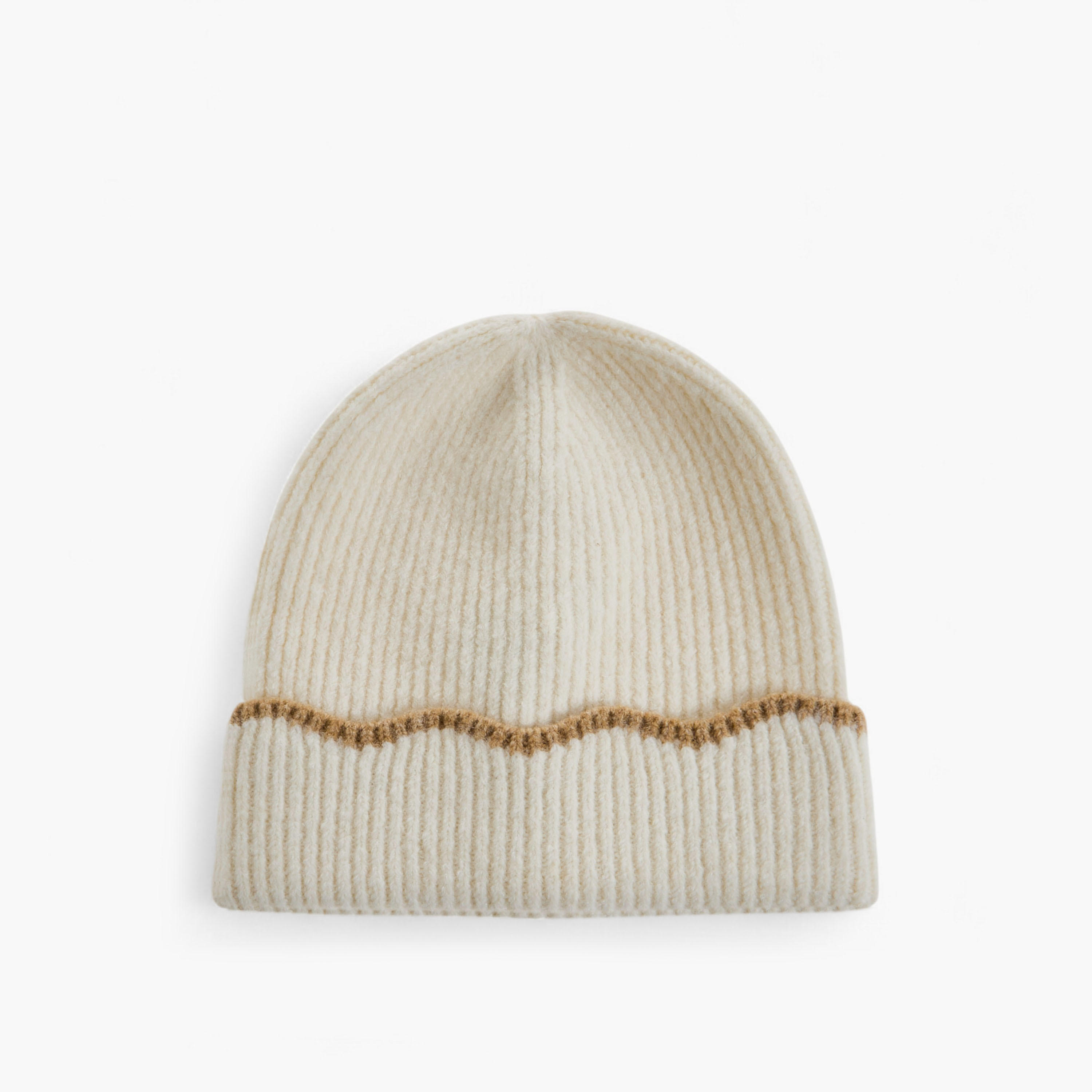 قبعة بيني بتفاصيل حافة محبوكة-women-clothingaccessories-capsandhats-image-4