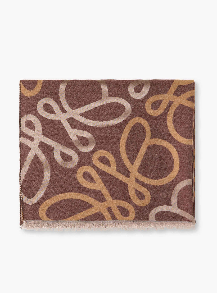 Scarf Polyester Blend Monogram Scripted-women-winterwear-scarves-image-3