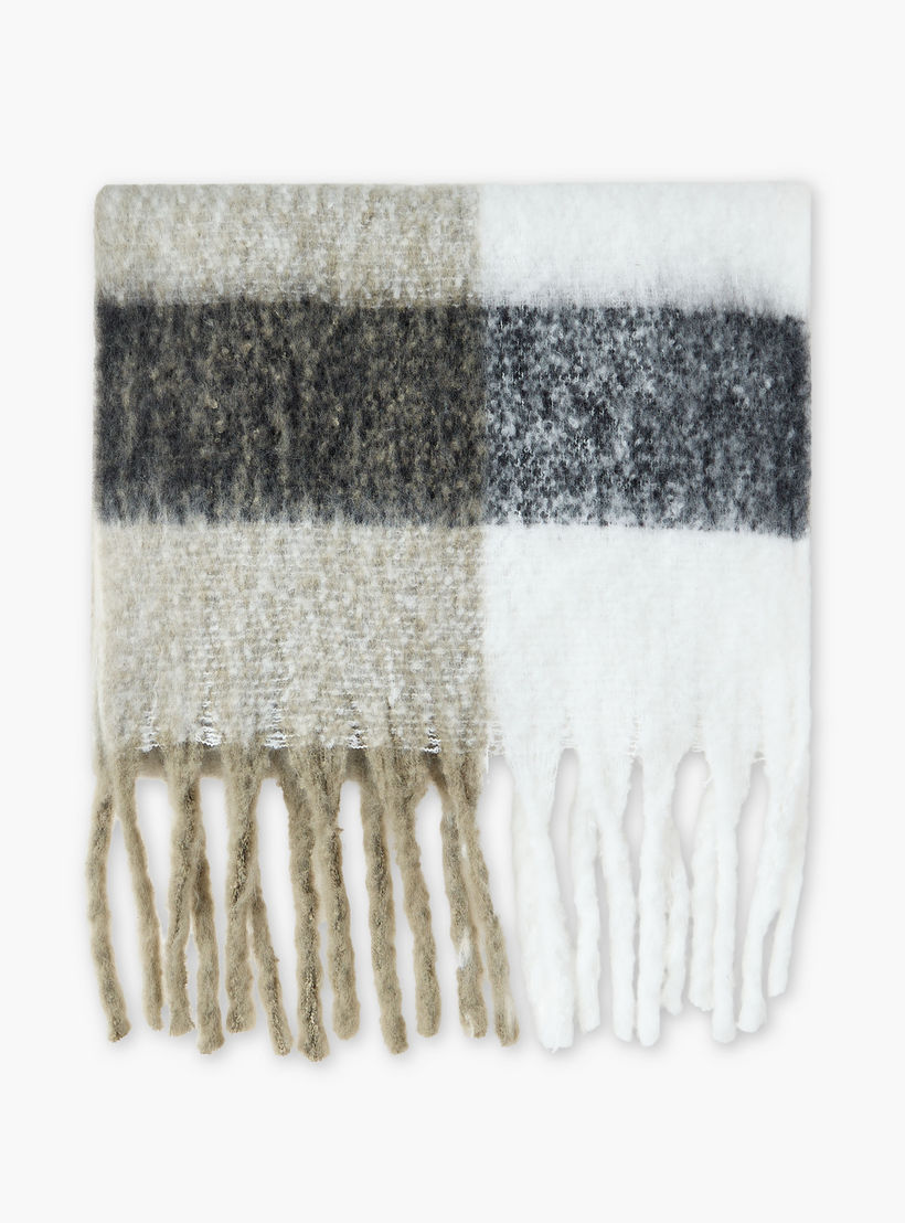 Scarf Polyester Checked-women-winterwear-scarves-image-3