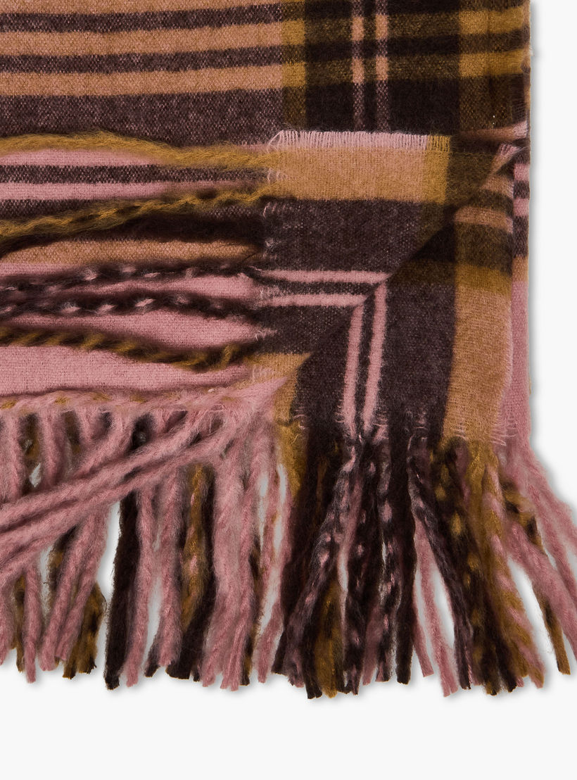 Scarf Checked Polyester Multicolour-women-winterwear-scarves-image-4