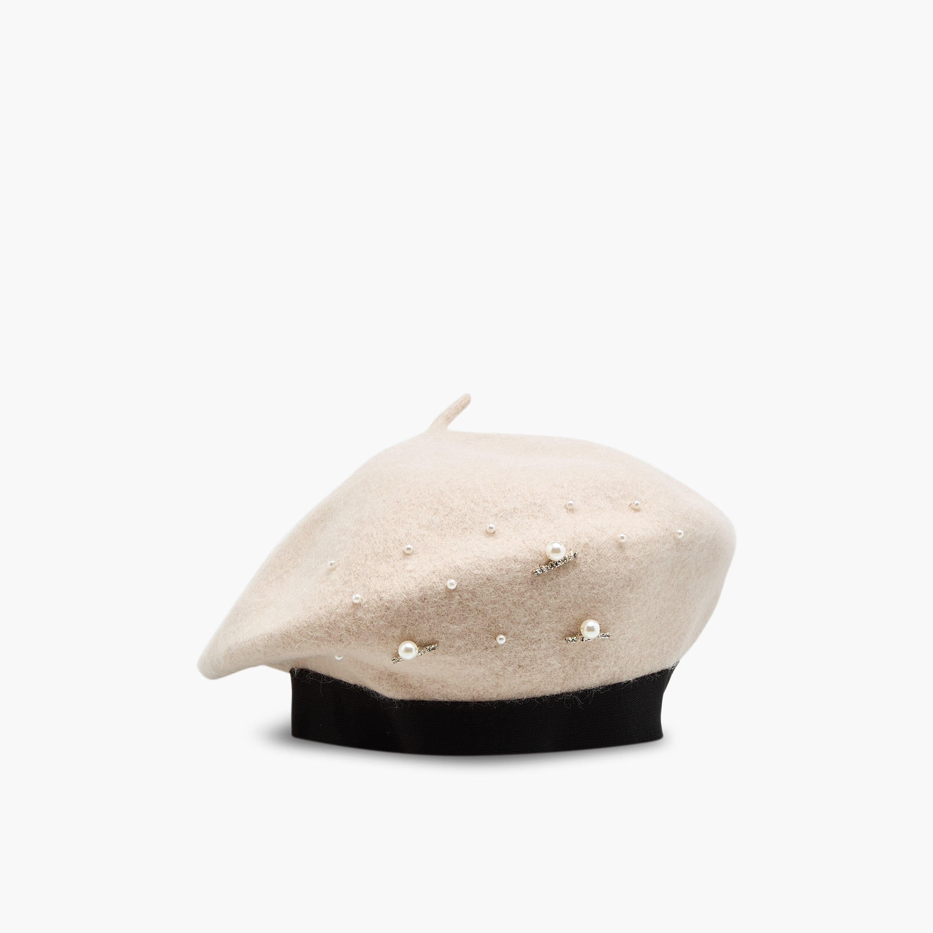 قبعة بيريه مزينة باللؤلؤ-women-clothingaccessories-capsandhats-image-1