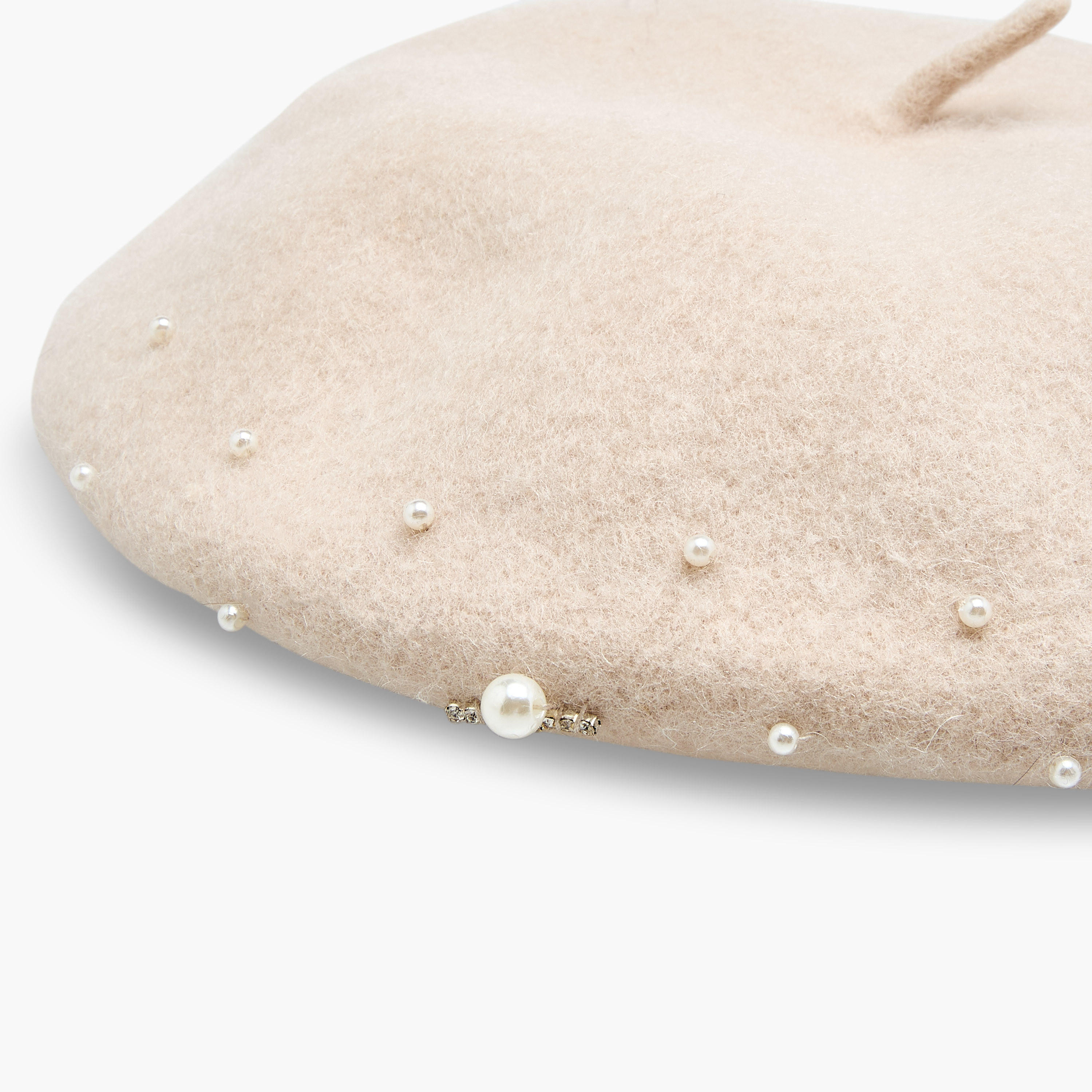 Pearl Embellished Beret Cap-women-clothingaccessories-capsandhats-image-5