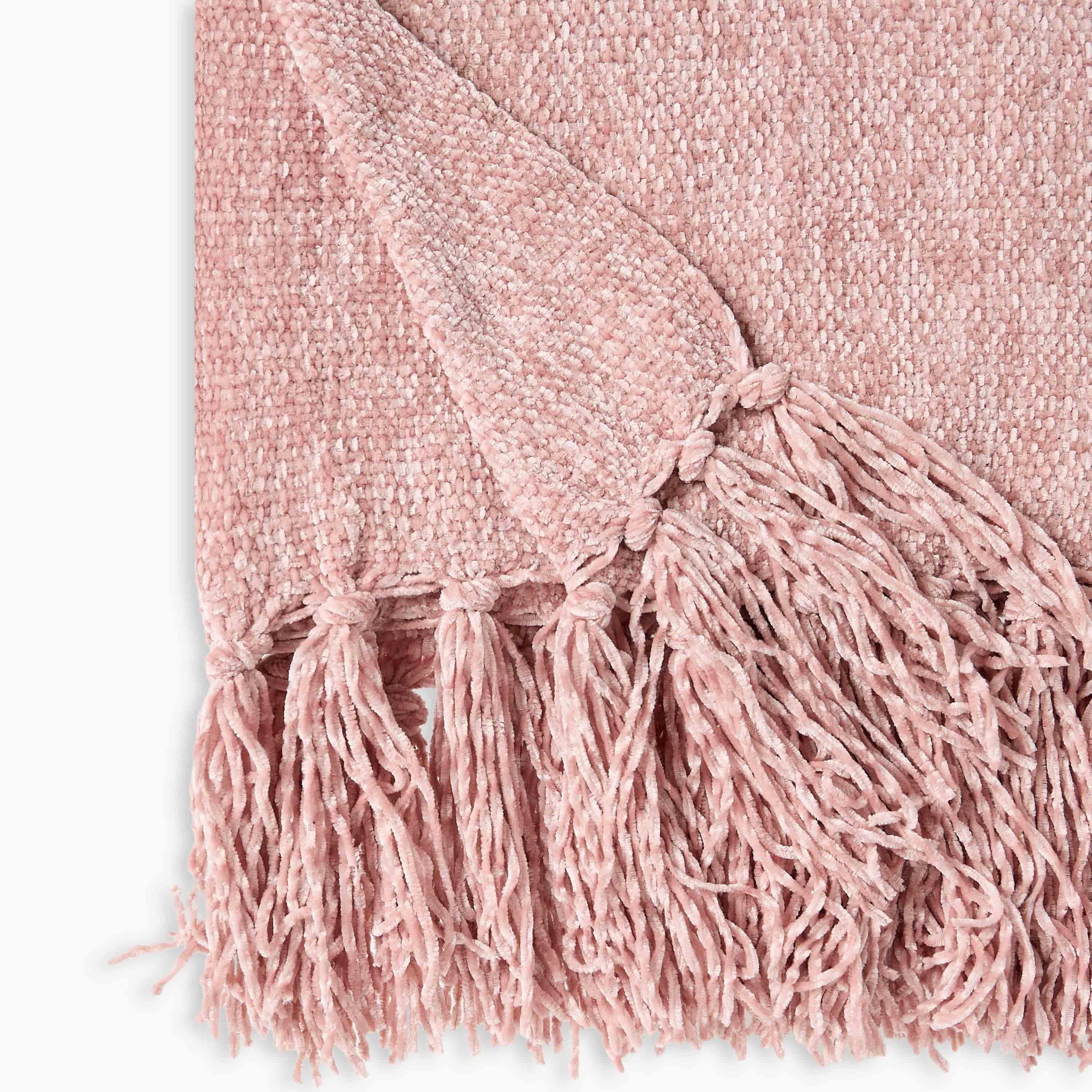 Scarf Fringe Detail Chenille Pink-women-winterwear-scarves-image-4