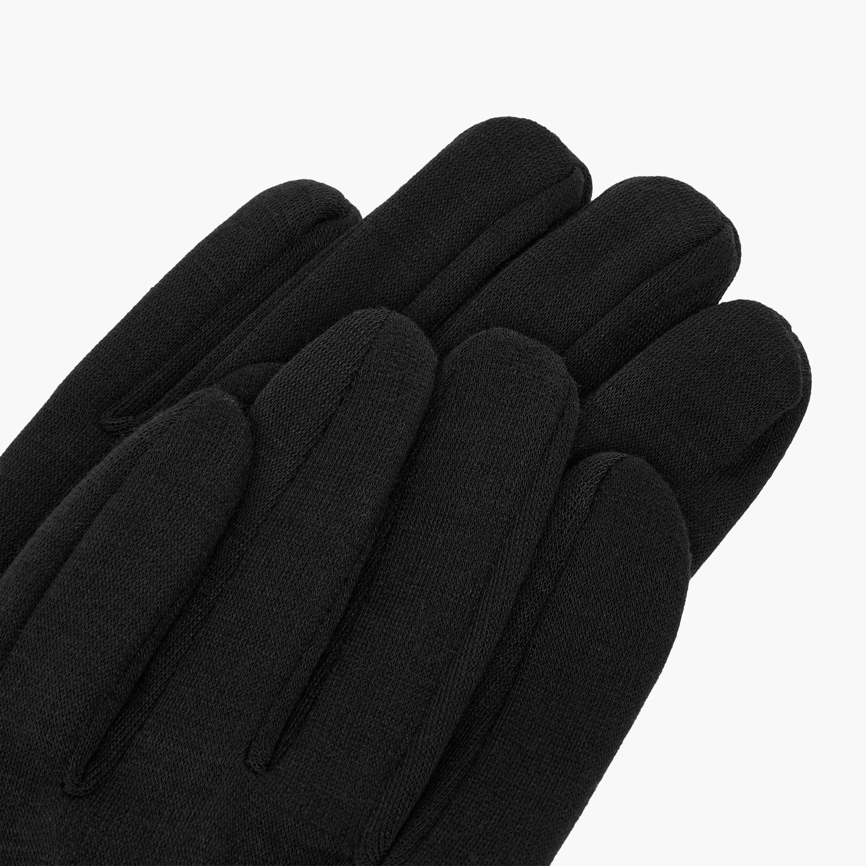 قفازات جلد سويدي بوليستر شتوية-women-winterwear-gloves-image-1