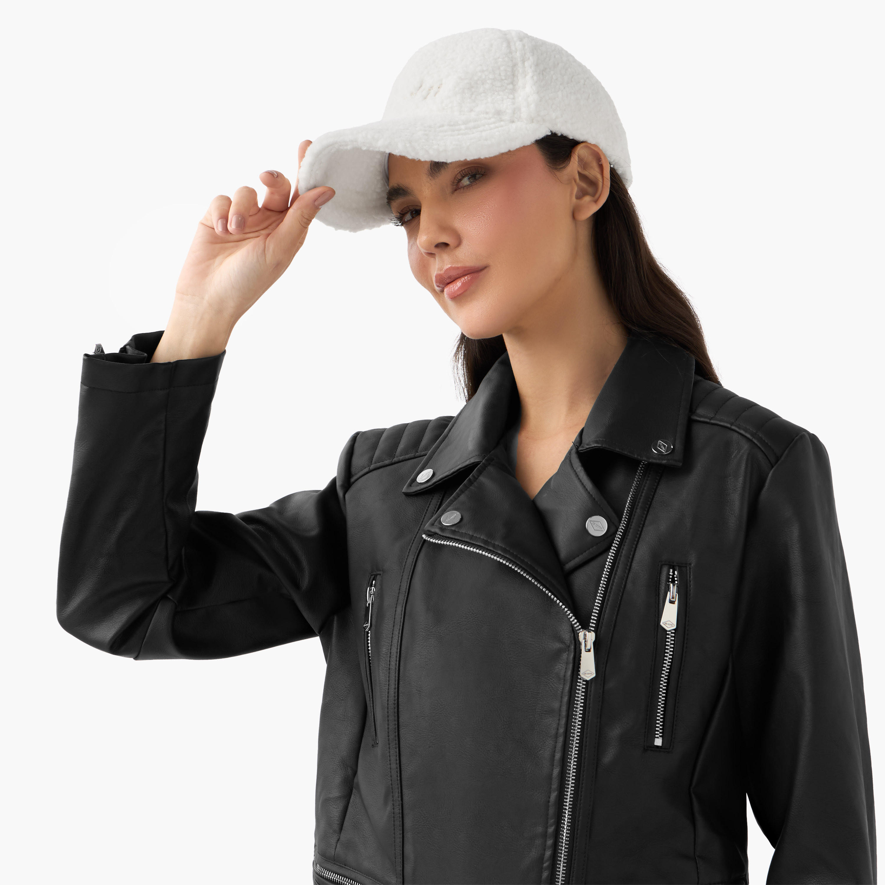 قبعة كاب مطرزة بشريط إغلاق لاصق-women-clothingaccessories-capsandhats-image-7